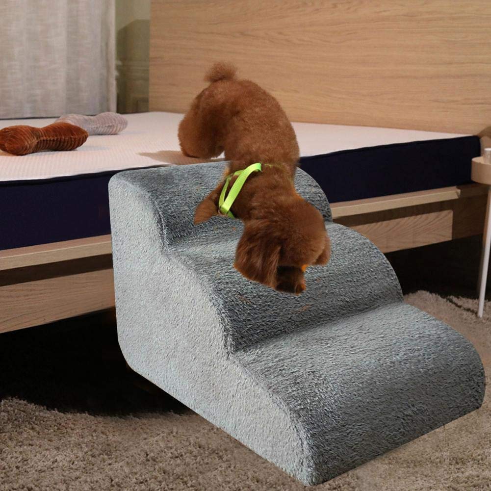 Buy 3 Steps Dog Stairs Ladder Pet Stairs Step Ramp Sofa Bed Ladder