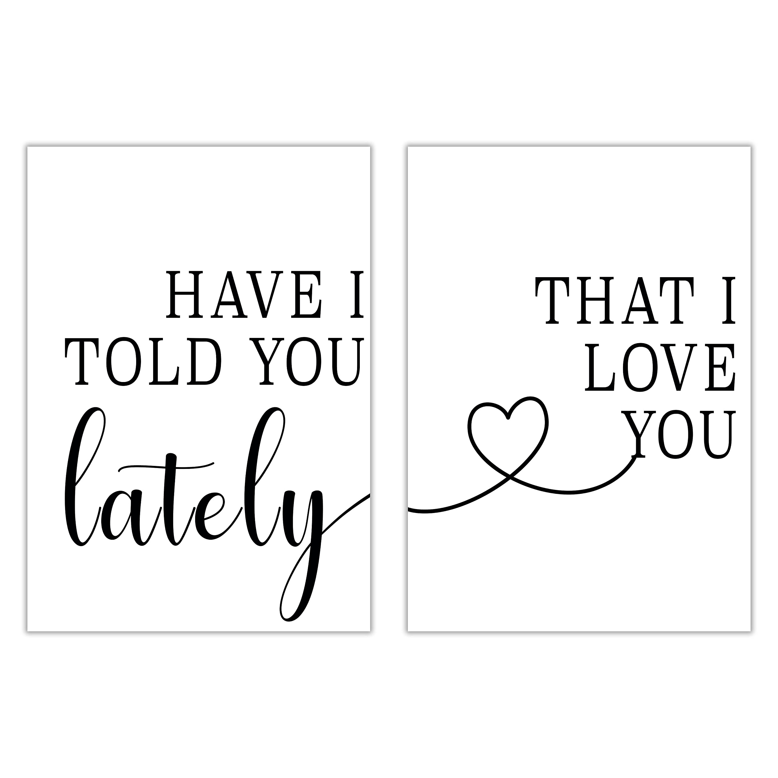 Hygge Creations Typography Print, 230gsm Matt, Smooth Fine Art Paper, White, A3