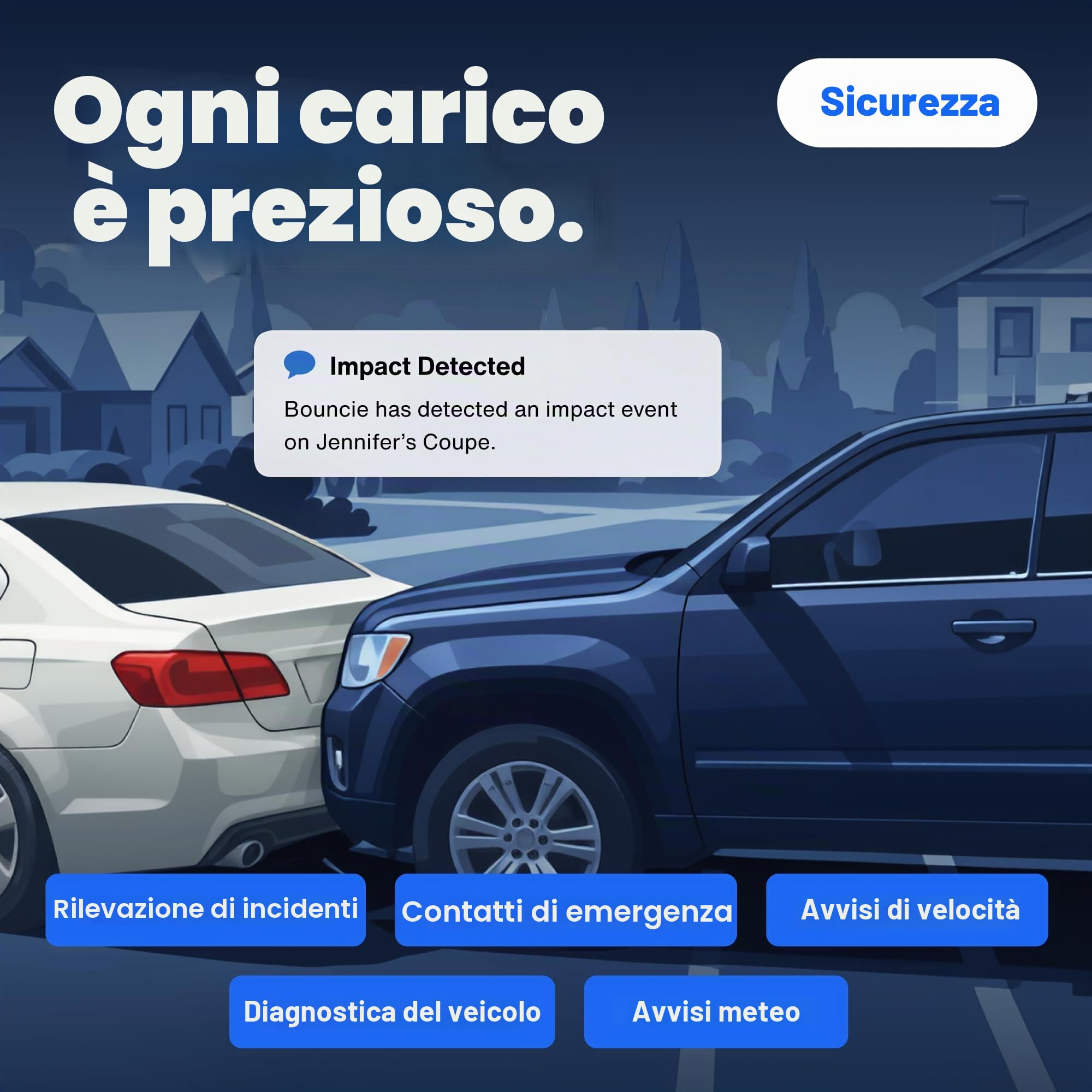 Bouncie - Auto connessa - Adattatore OBD2 - Richiesta di servizio 3G mensile da $8 - Tracciamento della posizione, abitudini di guida, avvisi, geo-recinzione, diagnostica - Famiglia o flotte - Alexa,