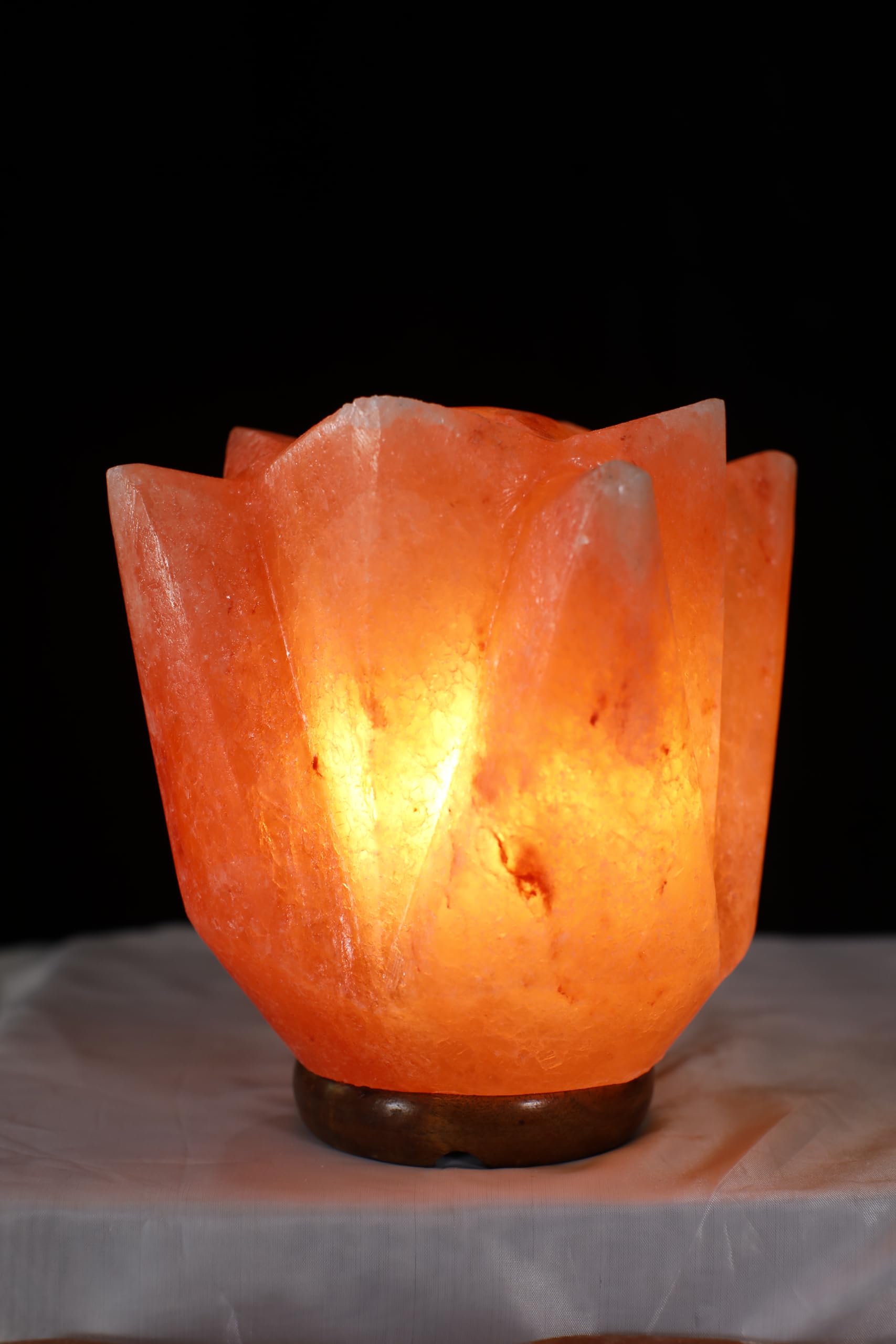 Pink Hill Flower Shape 2-3 Kg Himalayan Salt Lamp