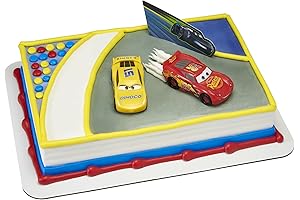 DecoPac Disney and Pixar Cars 3 Ahead of The Curve Cake Topper