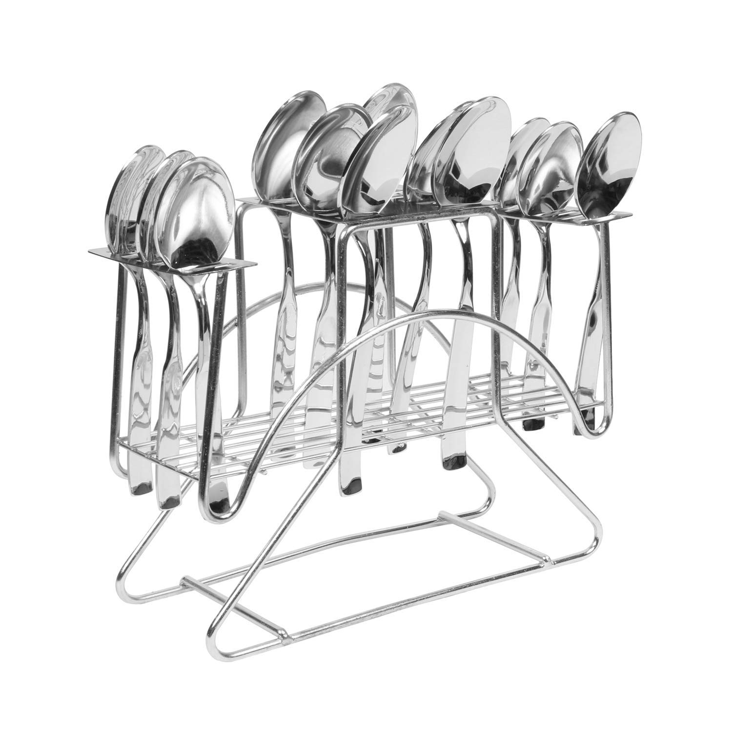 Tathya Enterprise Stainless Steel Cutlery Rack & Spoon Holder (only