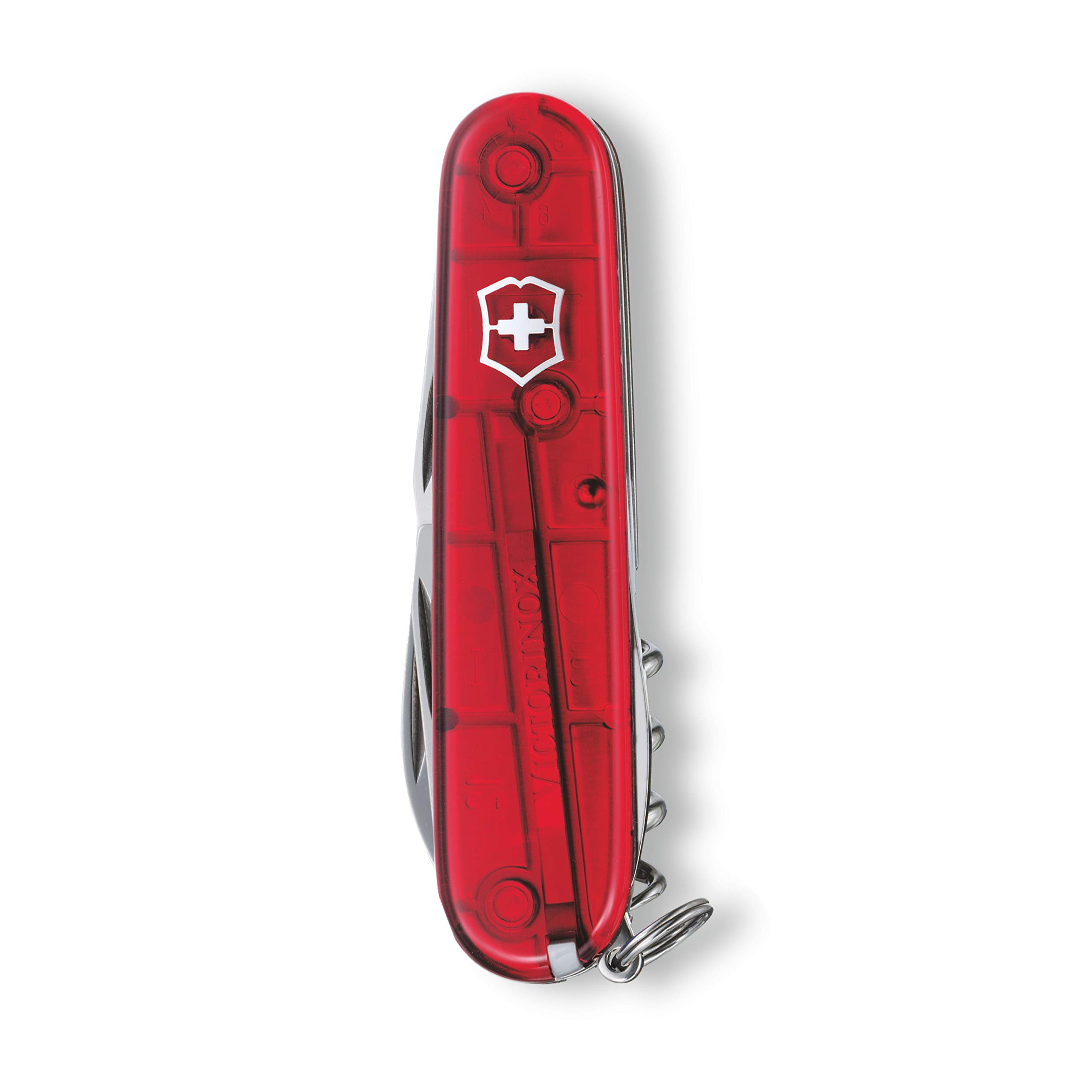 Victorinox Navaja Escalador con Petición Grabado en La Hoja I Regalo para Hombres Mujer I para Cumpleaños I Suiza Navaja Personalizada con 14 Funciones 1.3703