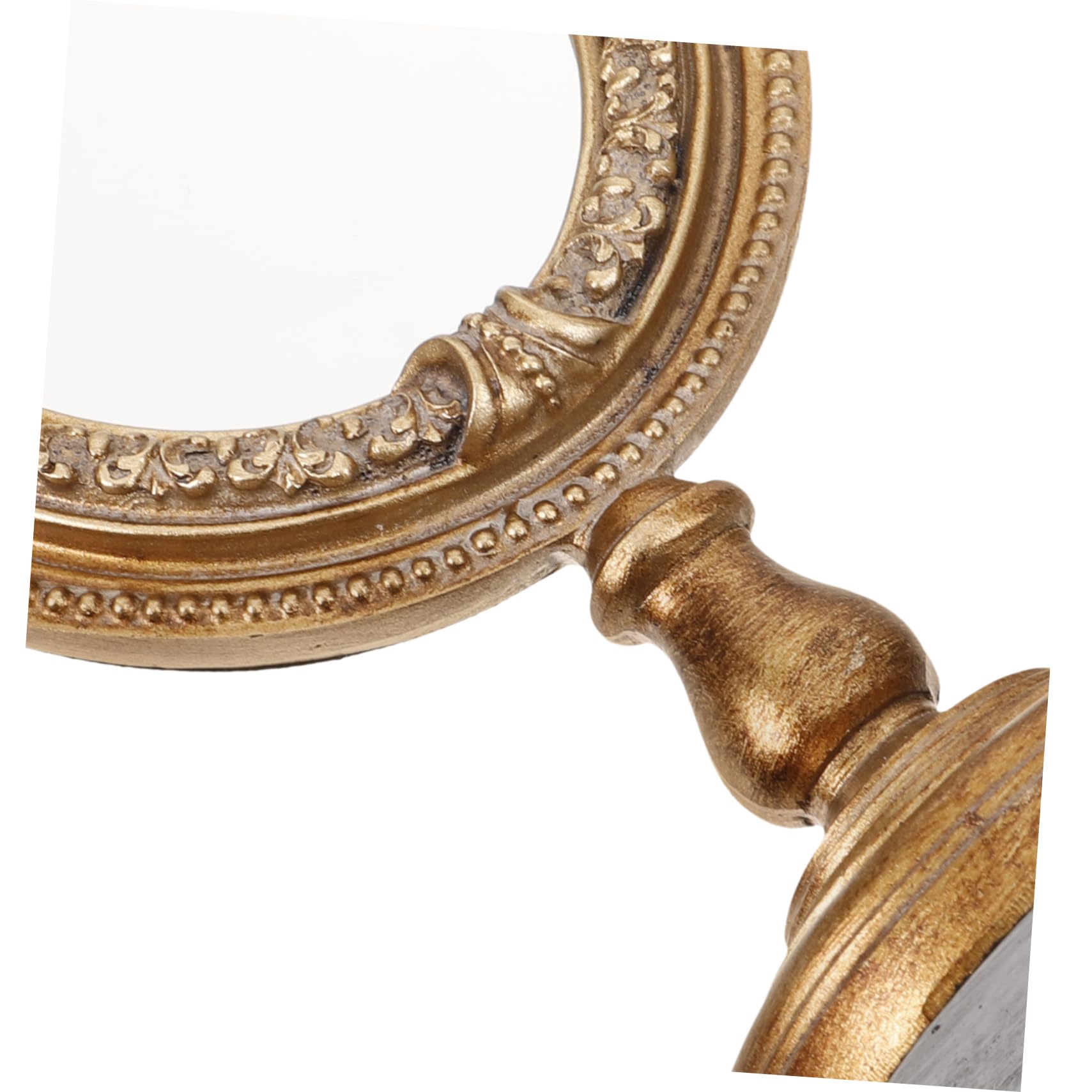 VALICLUD 3 Stück Vintage Aesthetic Tischspiegel Europäischer Stil Dekorativer Schminkspiegel für Schlafzimmer Schminkstation Leicht und Praktisch für Damen und Professionelle Make Up
