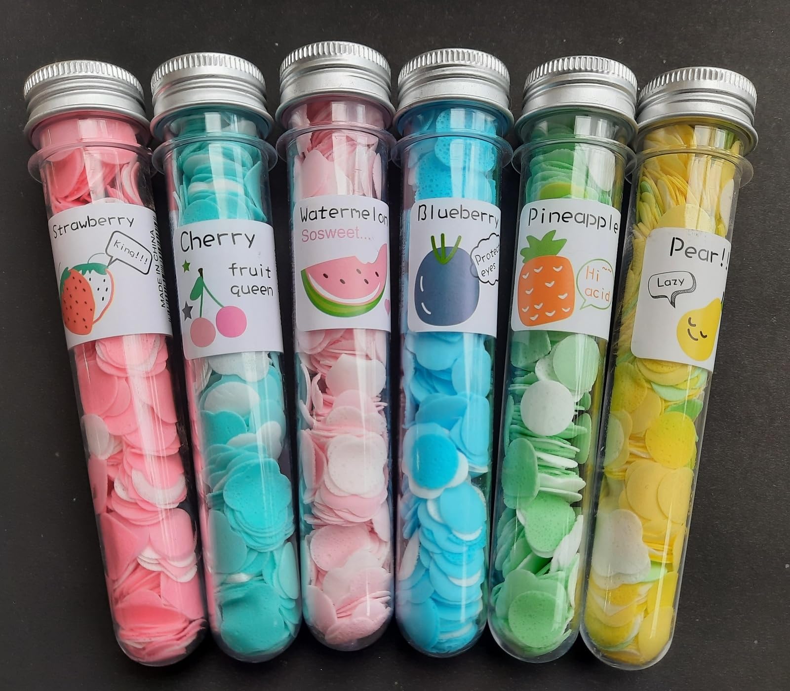Nishtha Creations Flavour Design Tube Shape Bottle Paper Soap Clean Soft Bath For Travel (Pack OF 6)-image-25