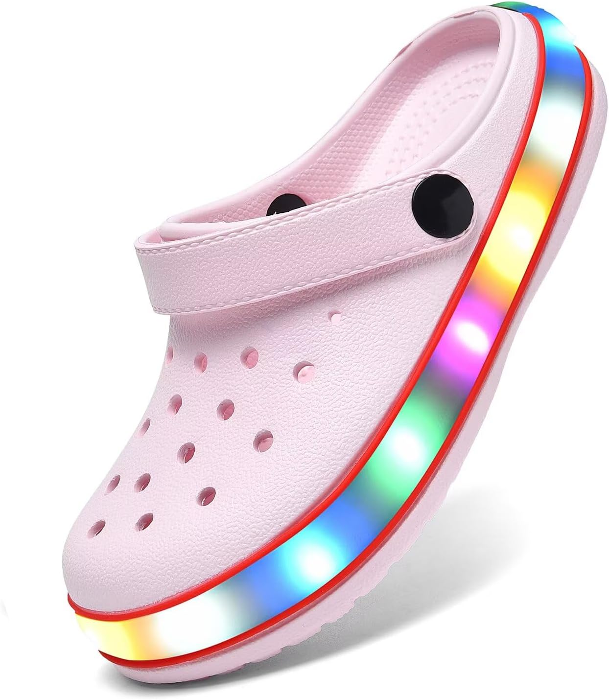 XPKWS Toddler Kids Clogs Boys Girls LED Garden Shoes Martinique Ubuy