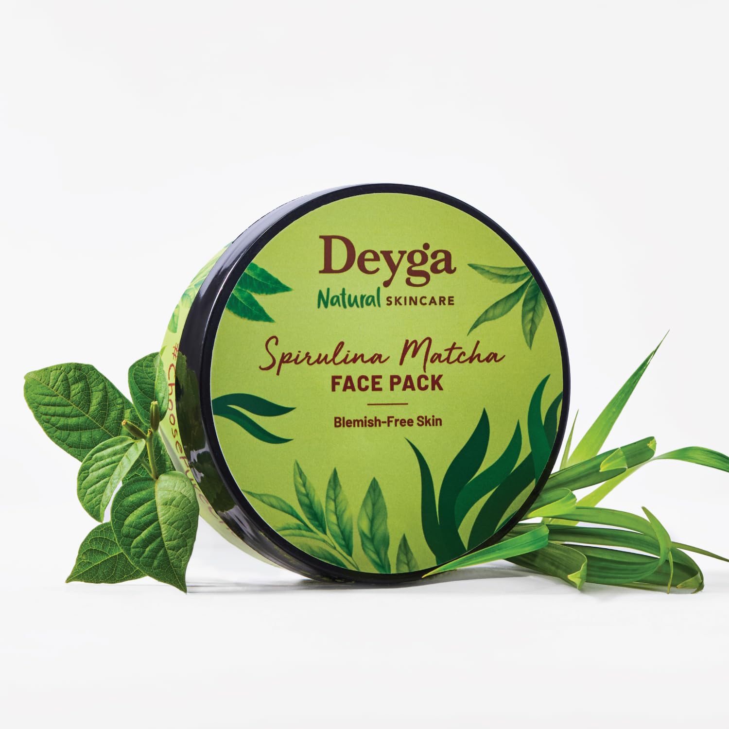 Deyga Face Pack (100 Gram, Spirulina Matcha Face Pack)