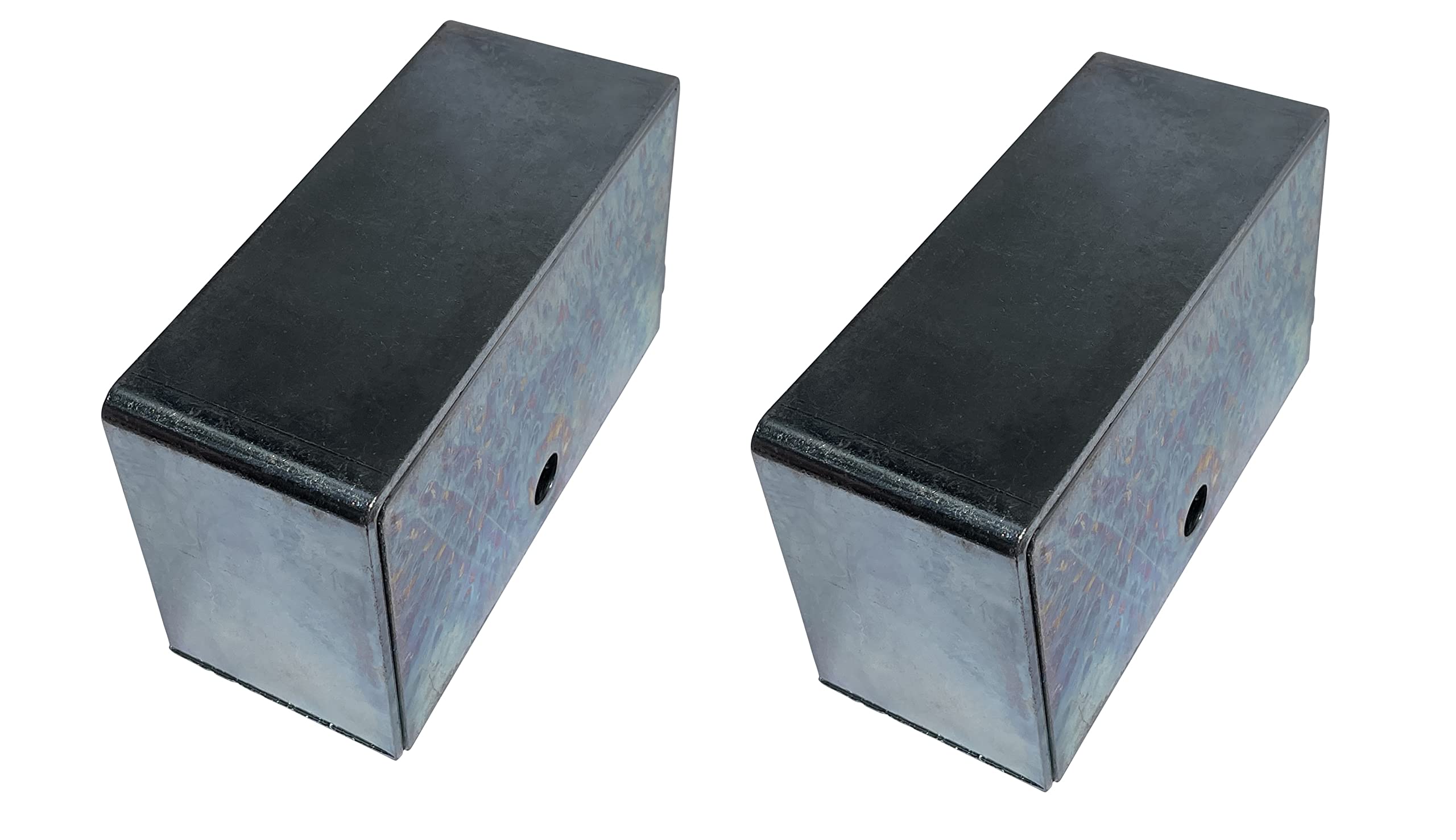 Pair 6" Steel Wheel Boxes