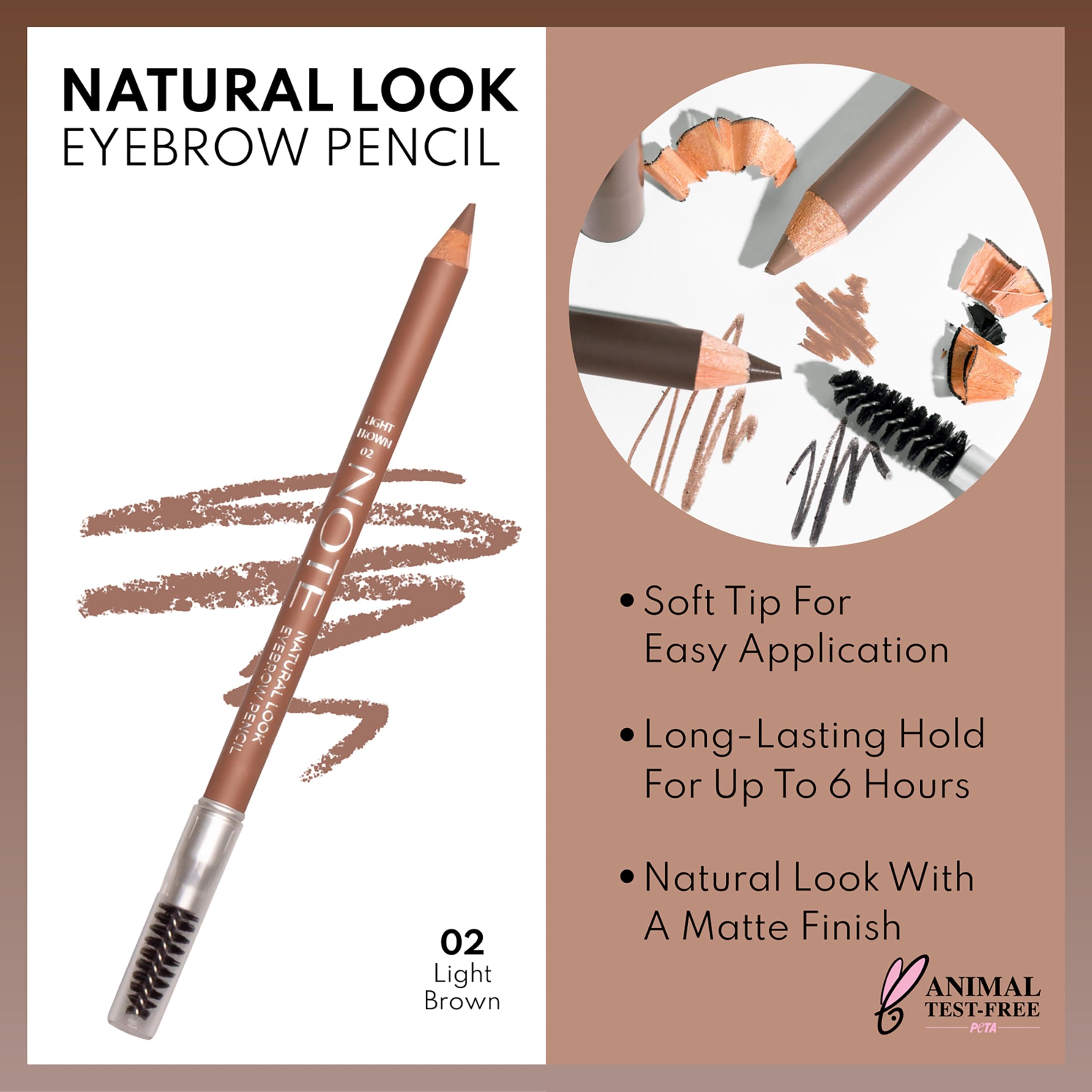 Note Cosmetics Natural Look 02 Kaş Kalemi