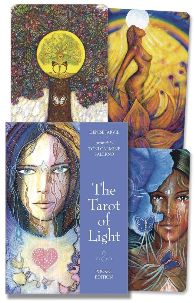 Llewellyn Worldwide Ltd The Tarot of Light Pocket Edition + Illuminating the Creative Heart