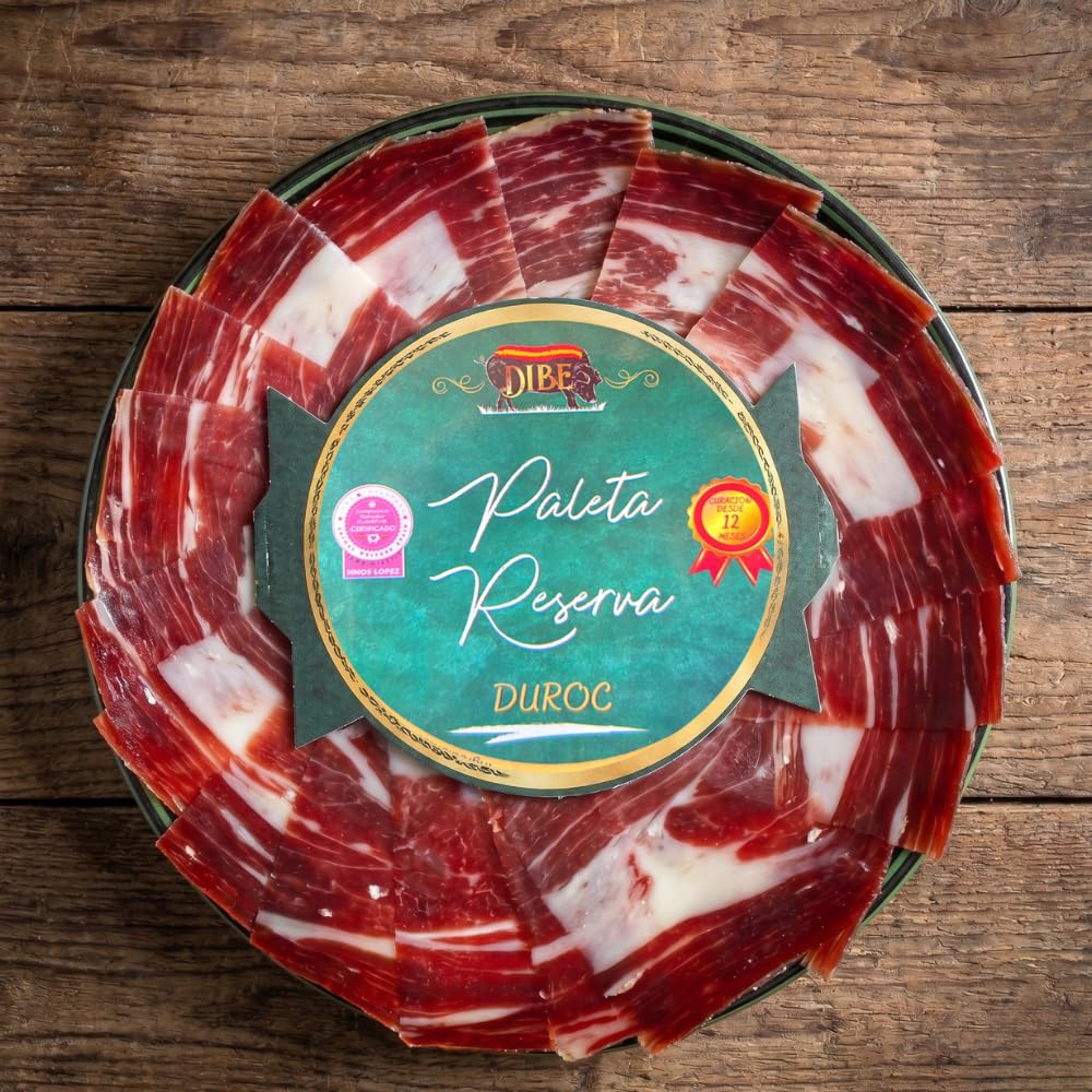 Paleta Reserva Duroc 4kg Jamón Curado Alta Gama | Carne Jugosa Tierna Sabor Intenso | Gourmet Empresas Navidad Cumpleaños