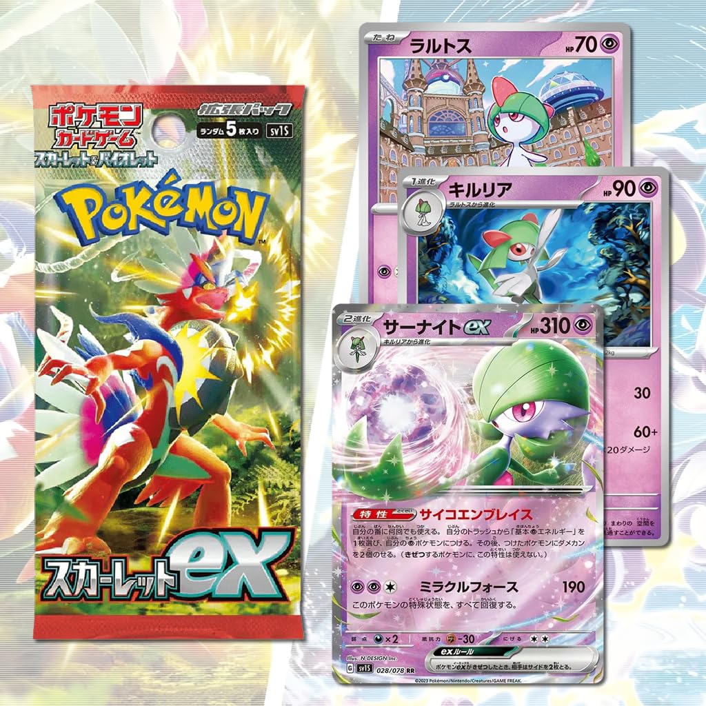 M3 Card Pokemon Cards Packs Scarlet EX Japanese Booster Box SV1S – M3 CARDS ...