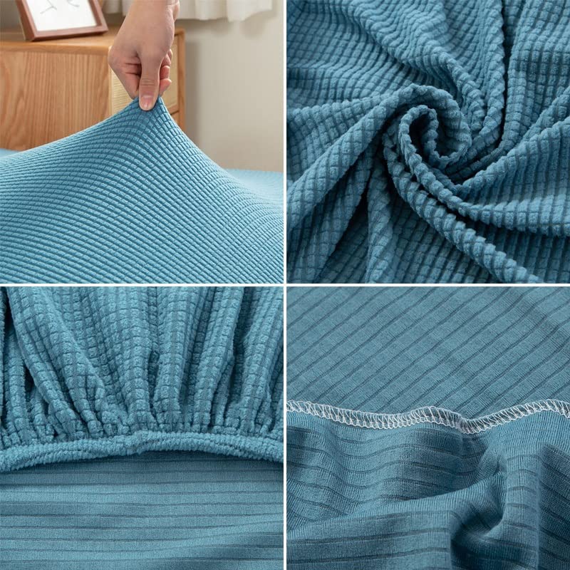 Eetkamerstoel Hoezen Set Van 6/4/2 Grijs Beige, Stretch Stoelhoezen Voor Eetkamer, Elastische Stoelhoezen, Eetkamerstoel Hoezen Zonder Armen, Stoelbeschermer Hoezen Verwijderbaar Wasbaar