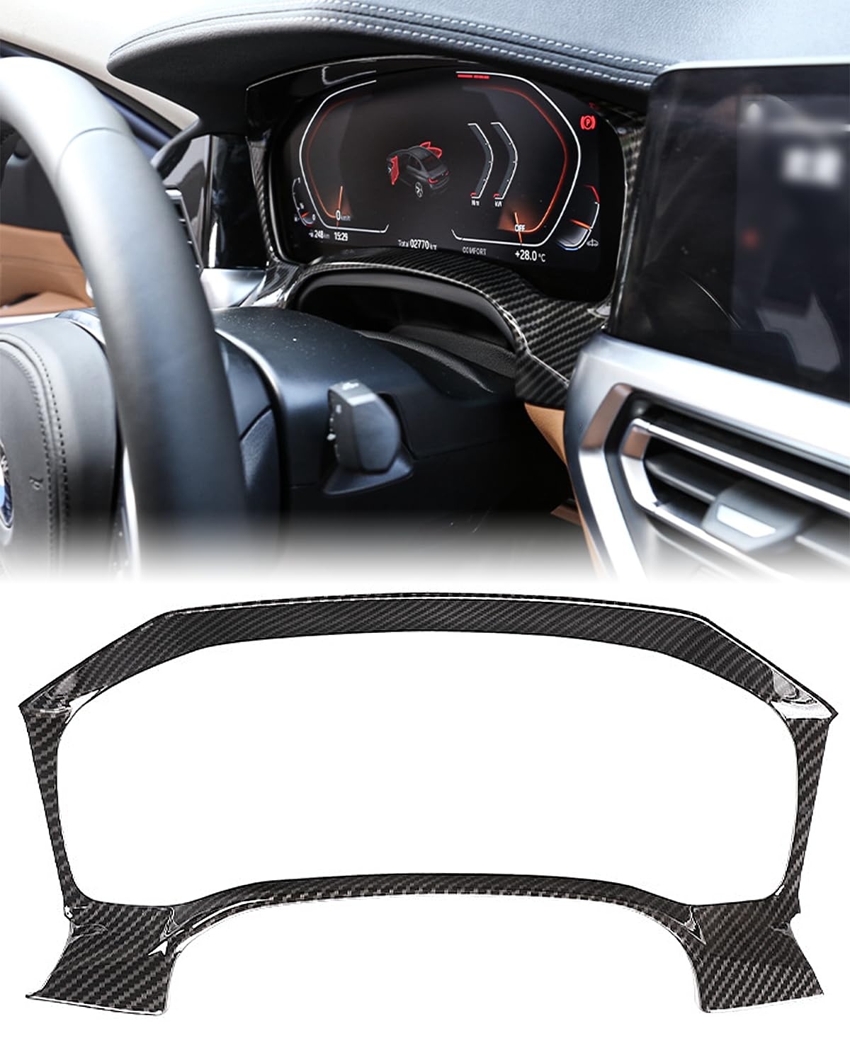 Garniture Tableau De Bord BMW Origine – Réf. 51458076587, Pour G42 G20 G21 G22 G23 G26 Gran Coupé