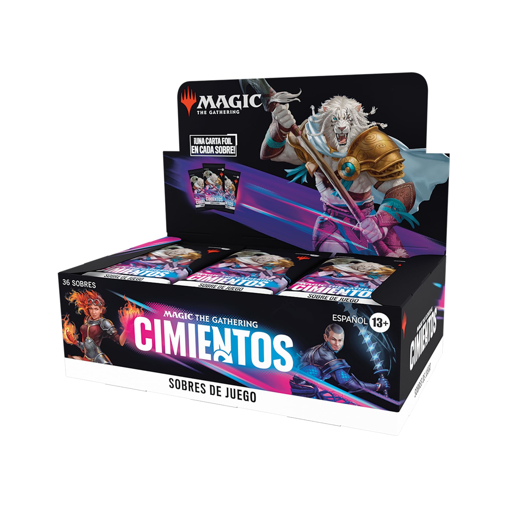 Magic The Gathering Cimientos Caja de Sobres de Juego (Versión en Español)