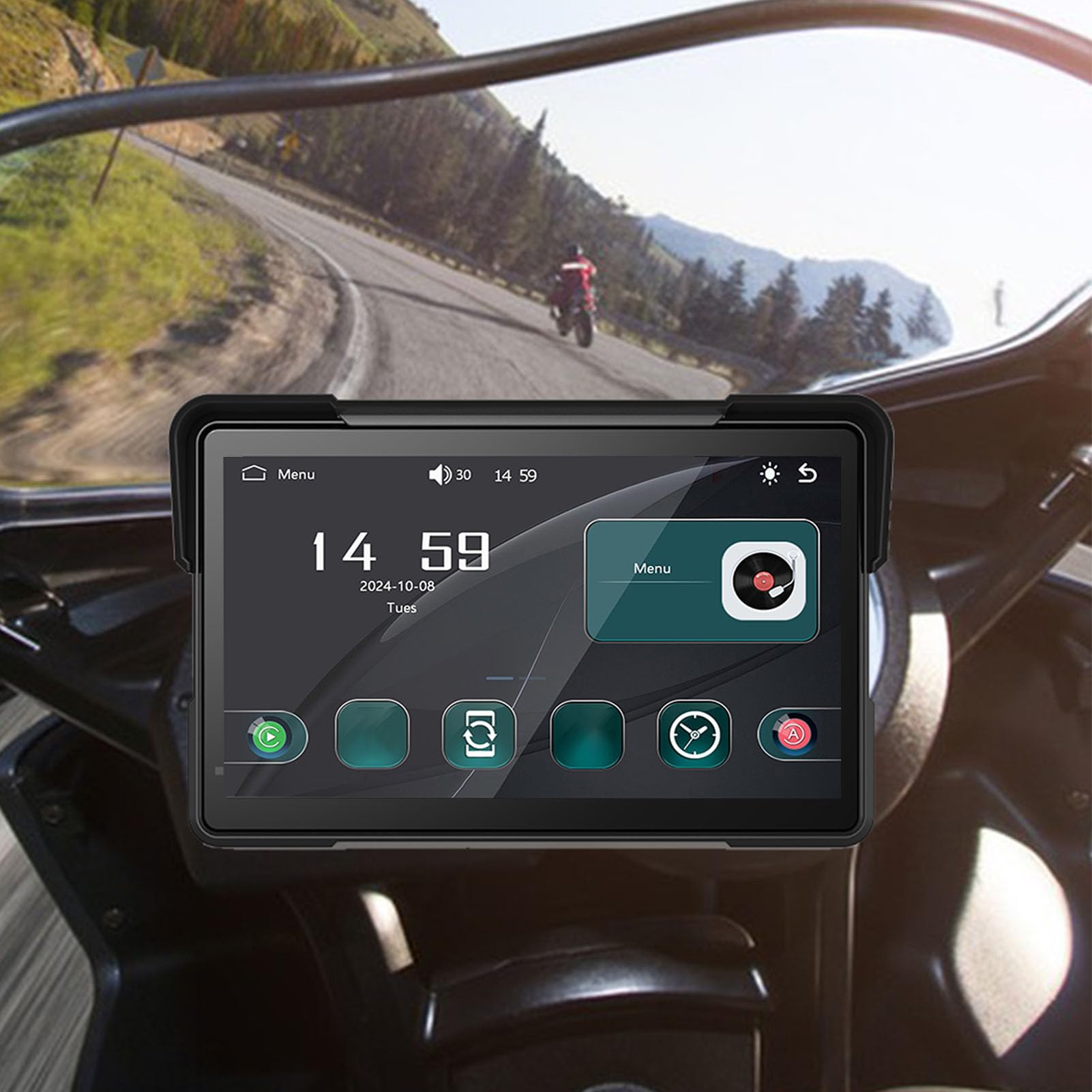 バイク用ナビ7インチ 楽天市場】【アウトレットSALE】7インチ バイク用 防水