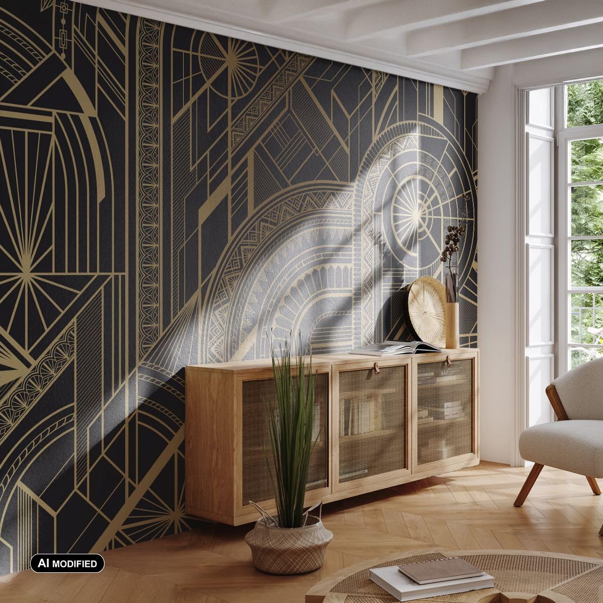 ARTTOR Carta da Parati Vinile in TNT 500x350 cm Astratto - 4522 - WF3