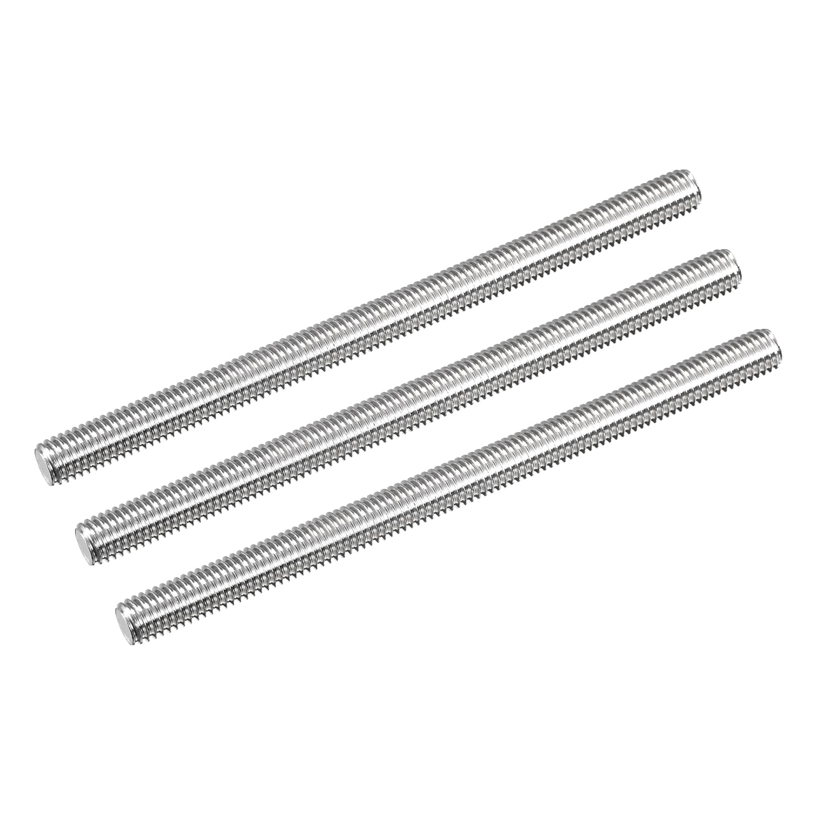 QUARKZMAN 6 Stück M6 x 200mm Voll Gewindestange 304 Edelstah