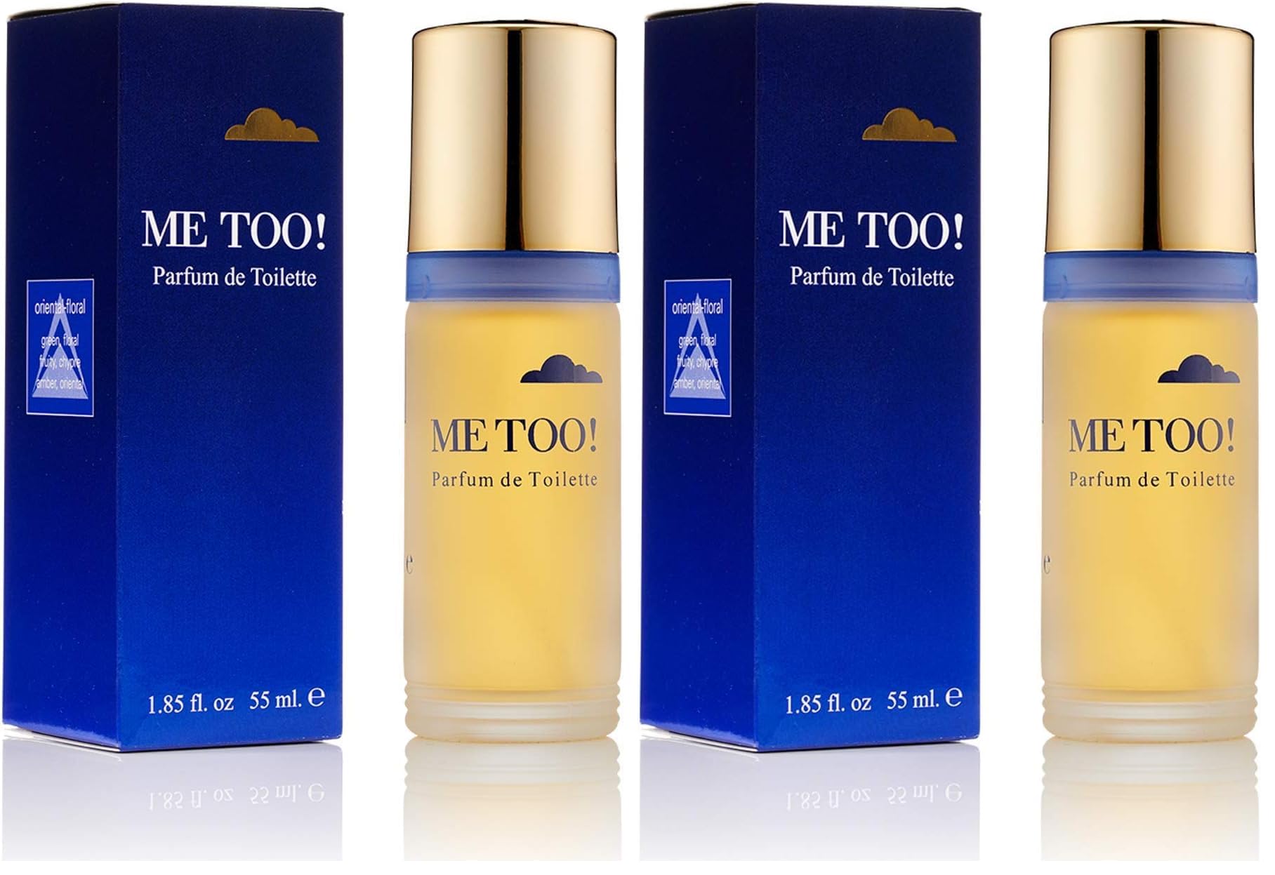 UTC Me Too - Fragrance for Women - 55ml Parfum de Toilette, made by Milton-Lloyd (Pack of 2)