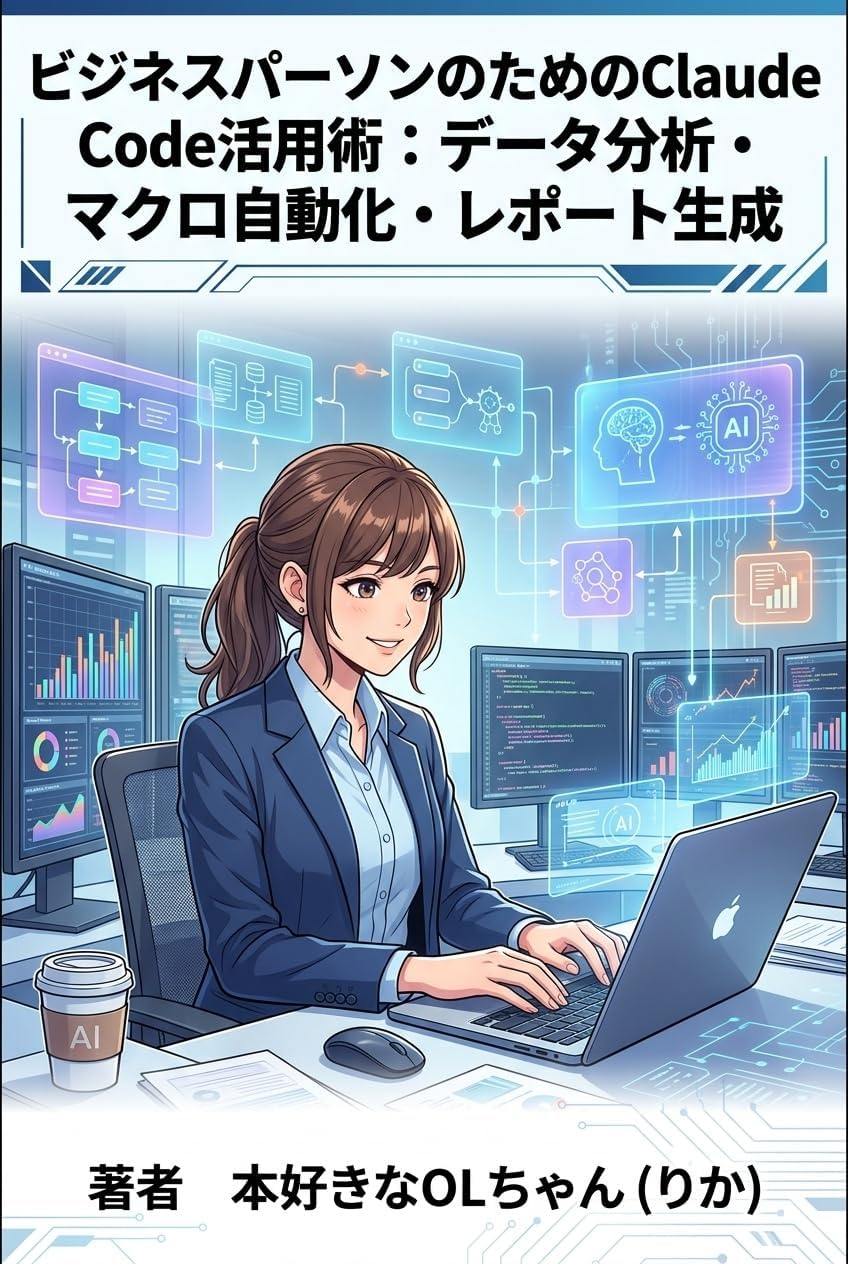 ビジネスパーソンのためのClaude Code活用術: データ分析・マクロ自動化・レポート生成