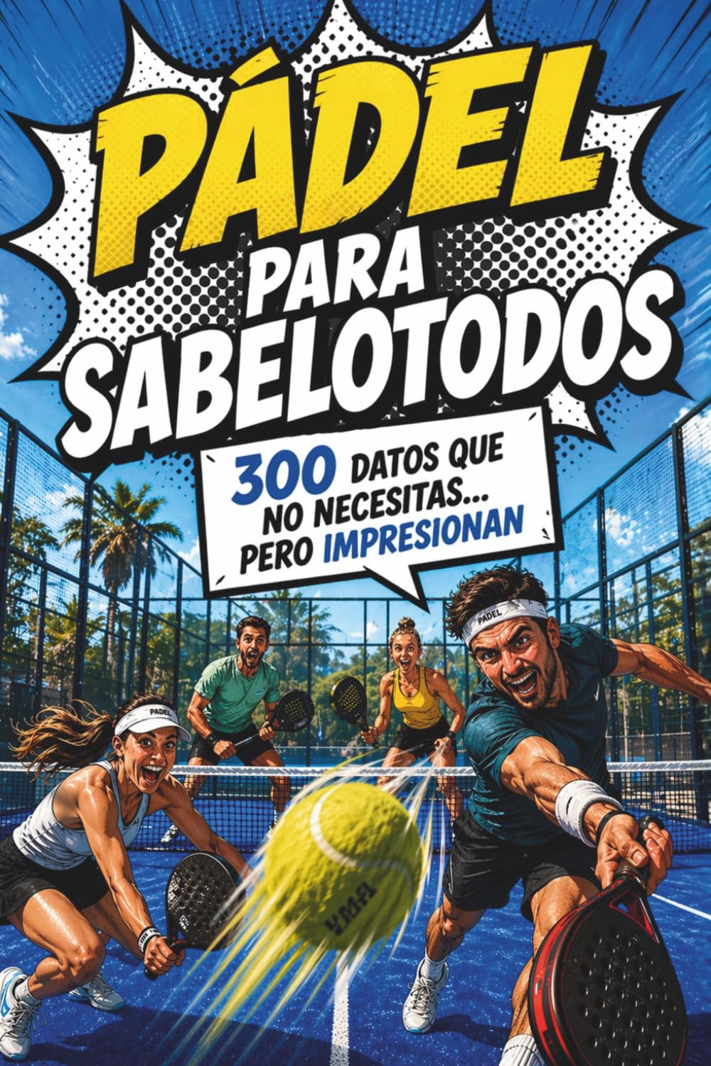 Pádel para Sabelotodos – 300 datos que no necesitas… pero impresionan: Perfecto para jugadores de pádel y como regalo original para amantes del pádel