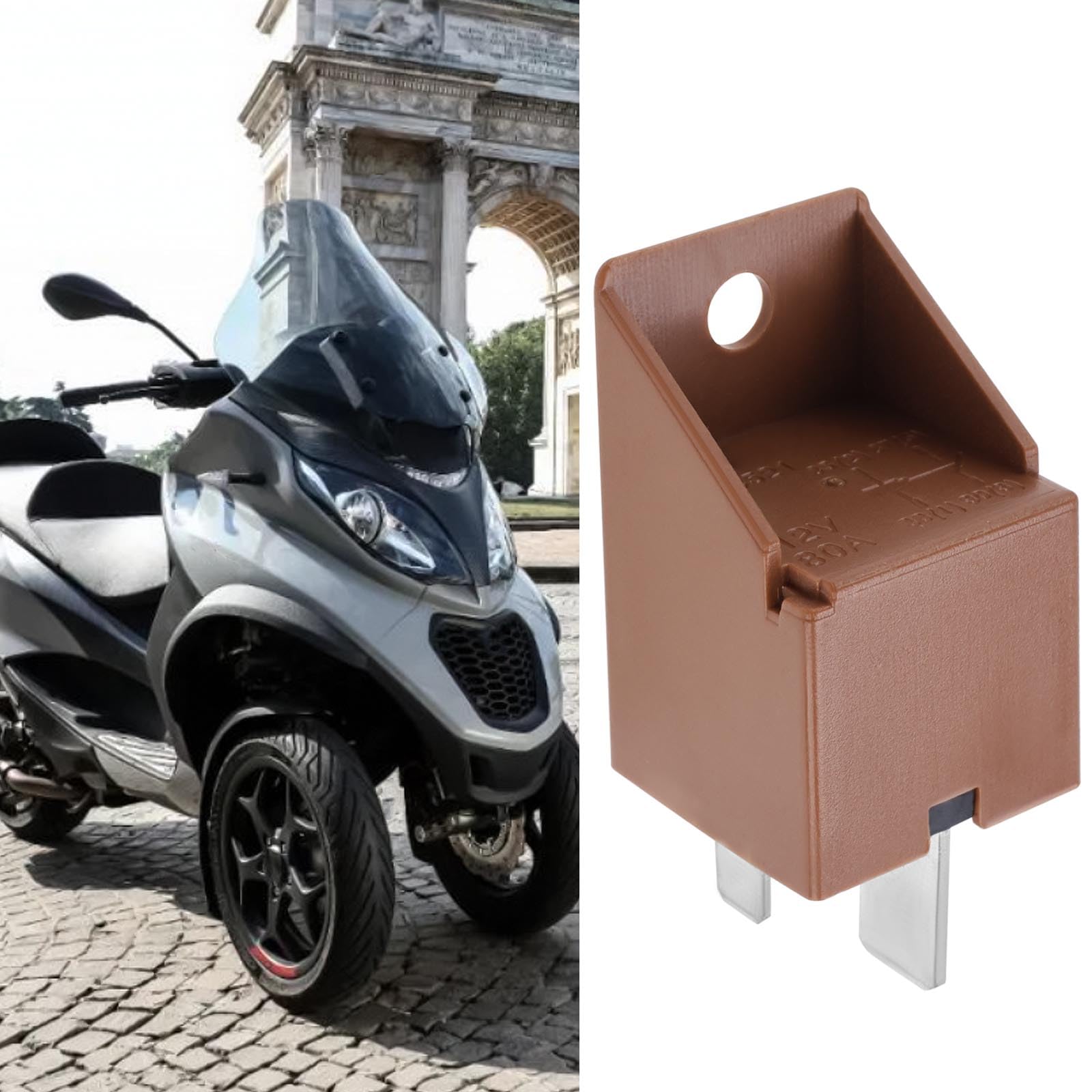 Interruttore magnetico di avviamento 12V150A da 101 OCTANE per Honda, Kawasaki, Piaggio, YamahaMBK Scooter