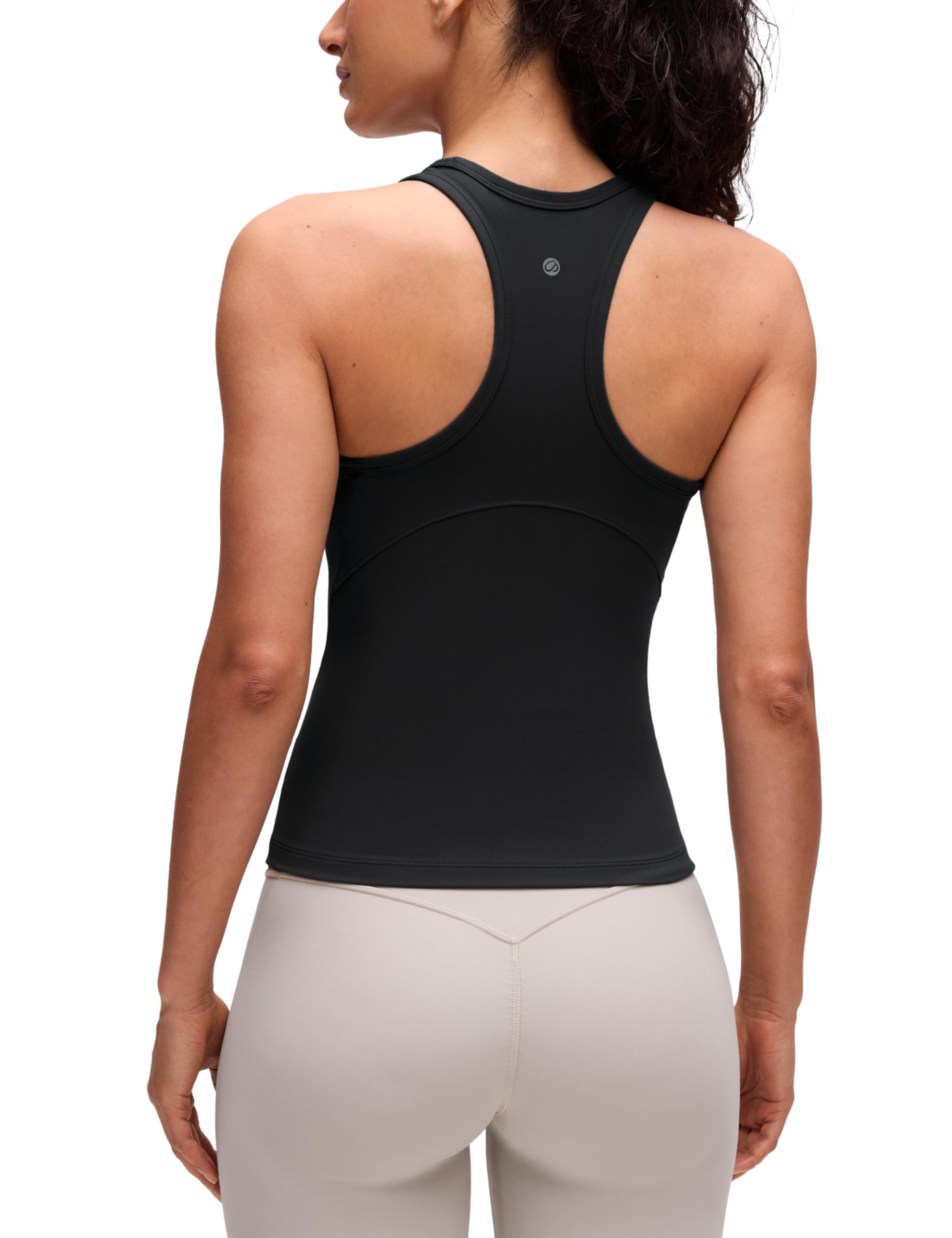 CRZ YOGA Butterluxe High Neck Tank Top