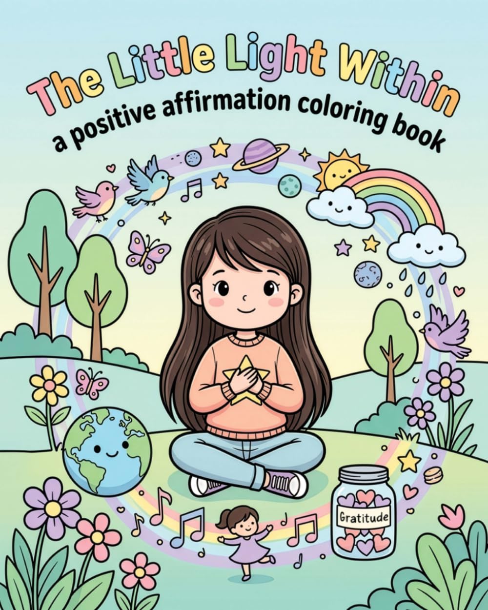 The Little Light Within: A Positive Affirmation Coloring Book for Kids