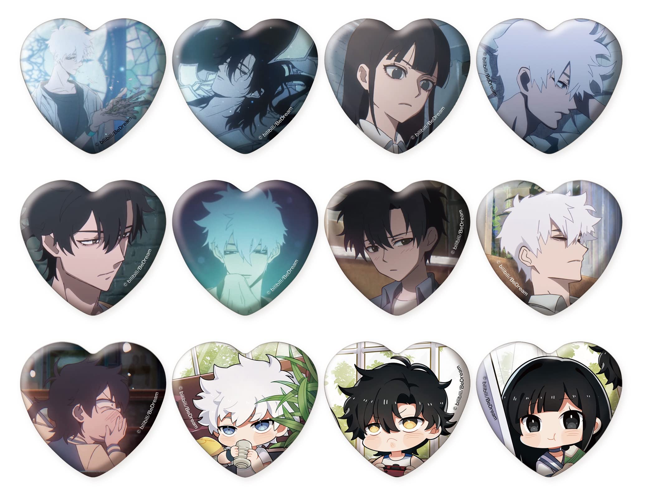 Amazon.co.jp: 「時光代理人」ハート型缶バッジコレクション BOX