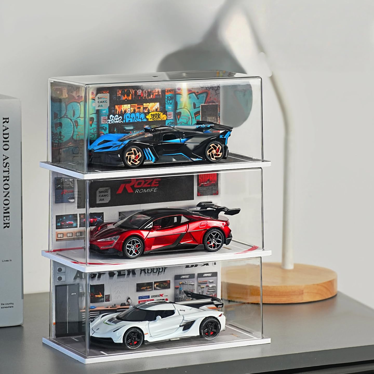 Amazon.co.jp: Raineed ディスプレイケース 1/32 ミニカー 収納