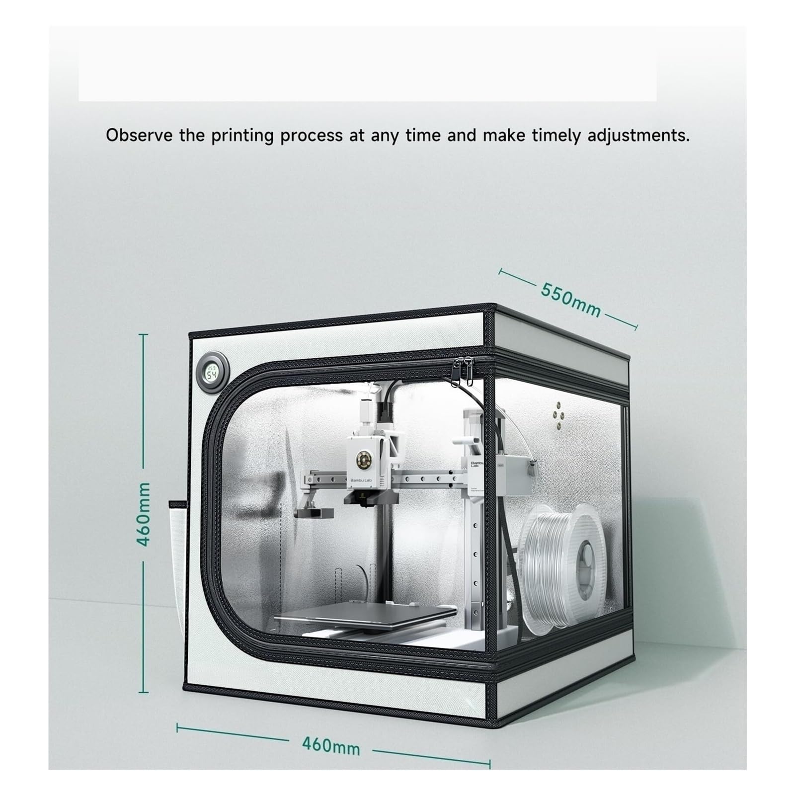 Amazon.co.jp: Bambu Lab A1 Mini対応3Dプリンターエンクロージャ