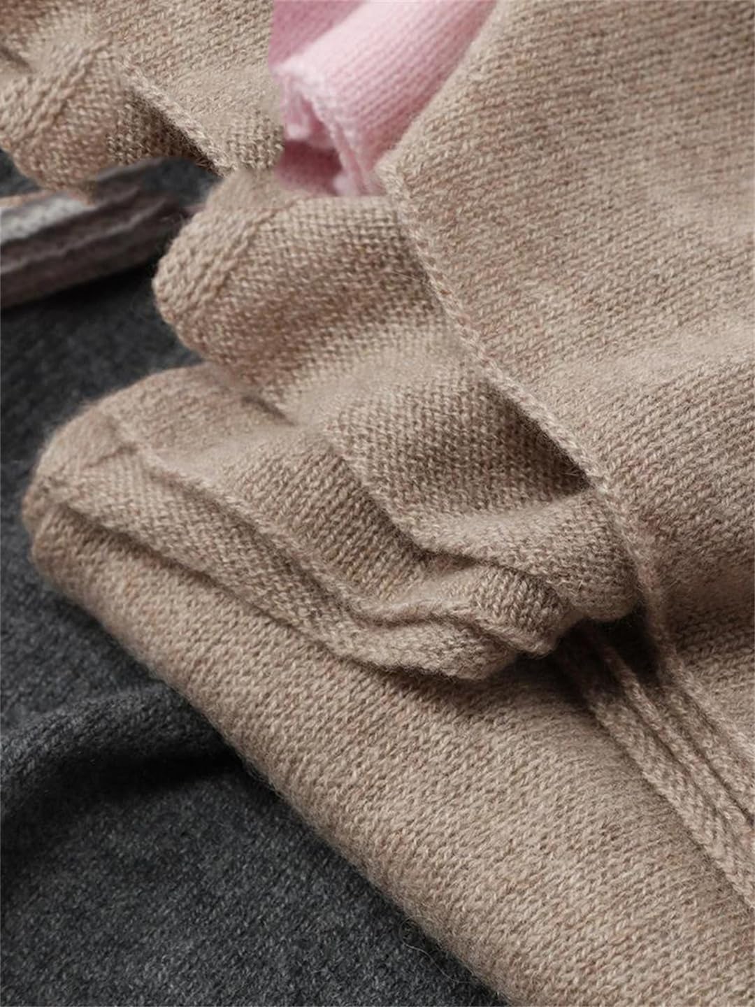 Bufanda de cachemira para mujer, estolas de otoño e invierno, unisex, chal, bufanda de punto de cachemira para mujer