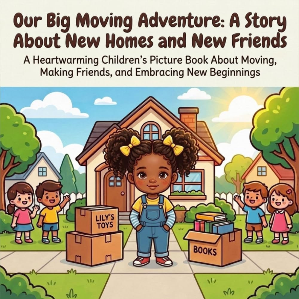 Our Big Moving Adventure: A Story About New Homes and New Friends: A Heartwarming Children's Picture Book About Moving, Making Friends, and Embracing New Beginnings