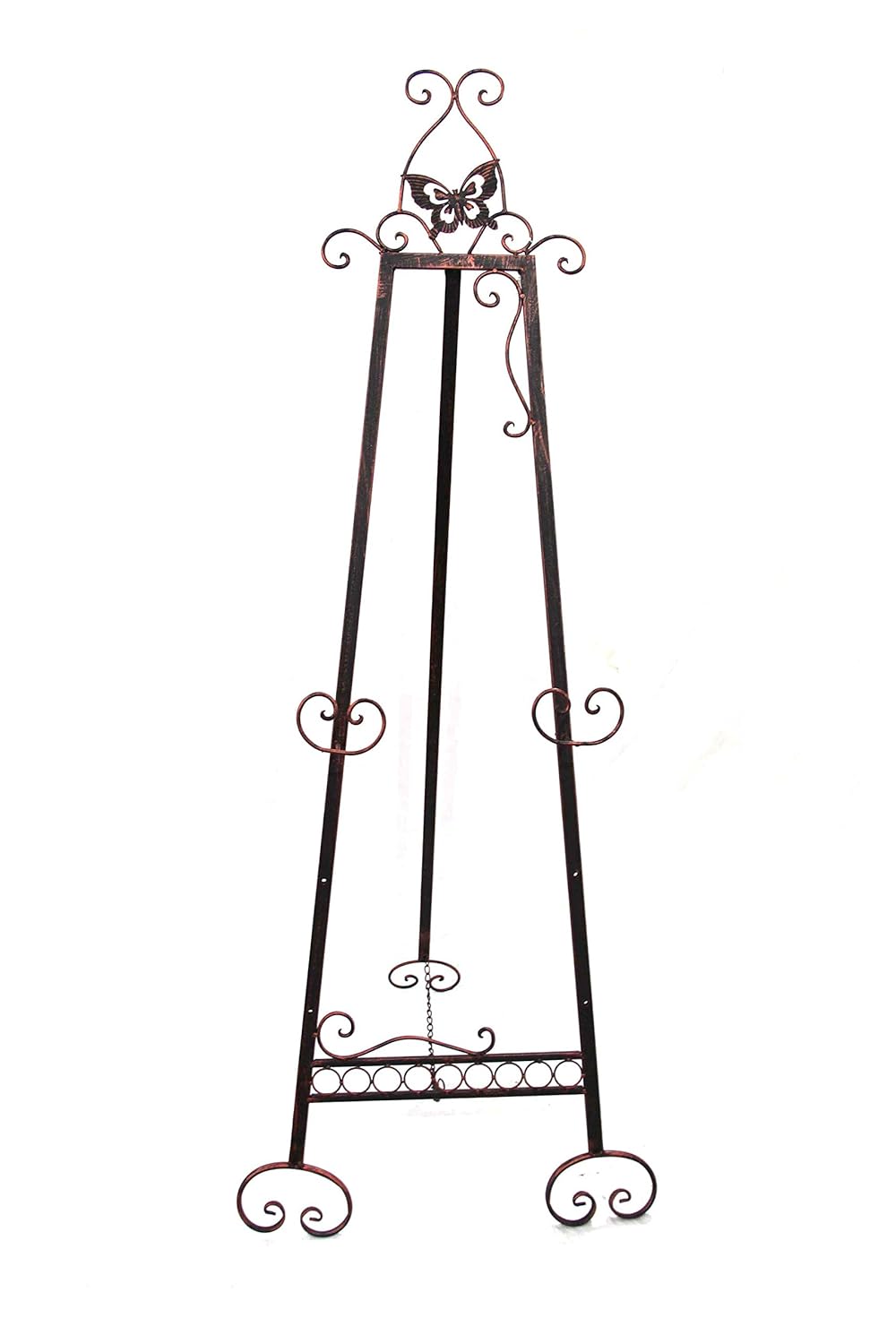 Designstyles Decorative Metal Easel Stand Adjustable Floor Display