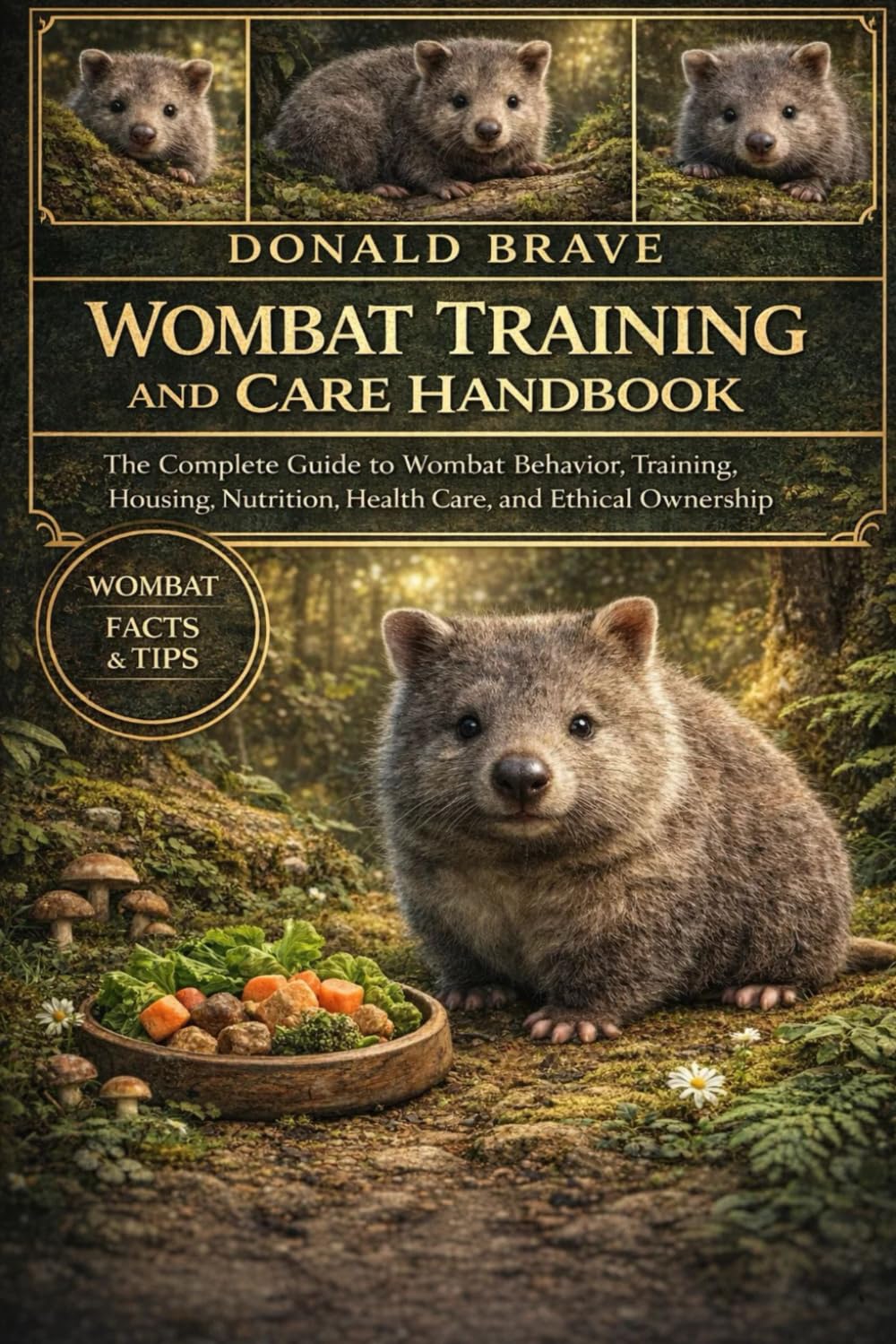 WOMBAT TRAINING AND CARE HANDBOOK: The Complete Guide to Wombat Behavior, Training, Housing, Nutrition, Health Care, and Ethical Ownership.