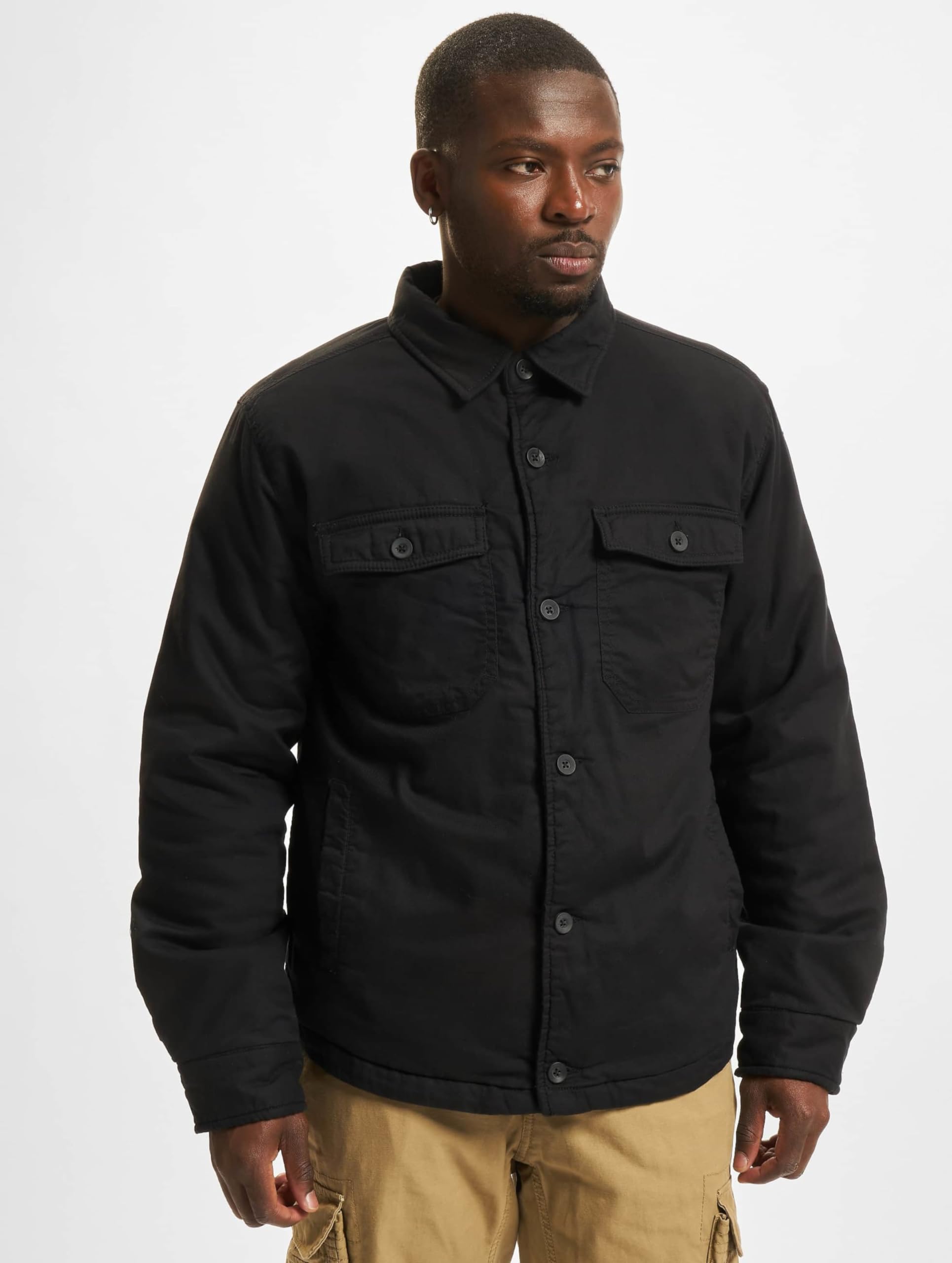 Brandit Lumberjacket, Black, Größe 6XL