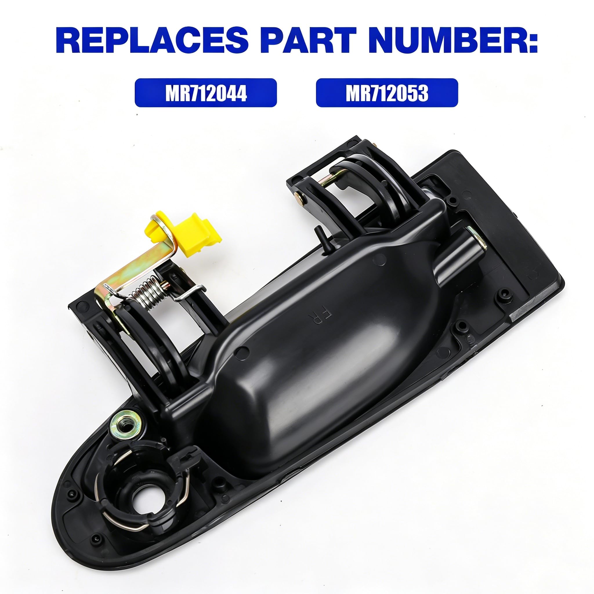 LCWRGS 2Pcs Exterior Outside Door Handles Front Driver & Passenger
