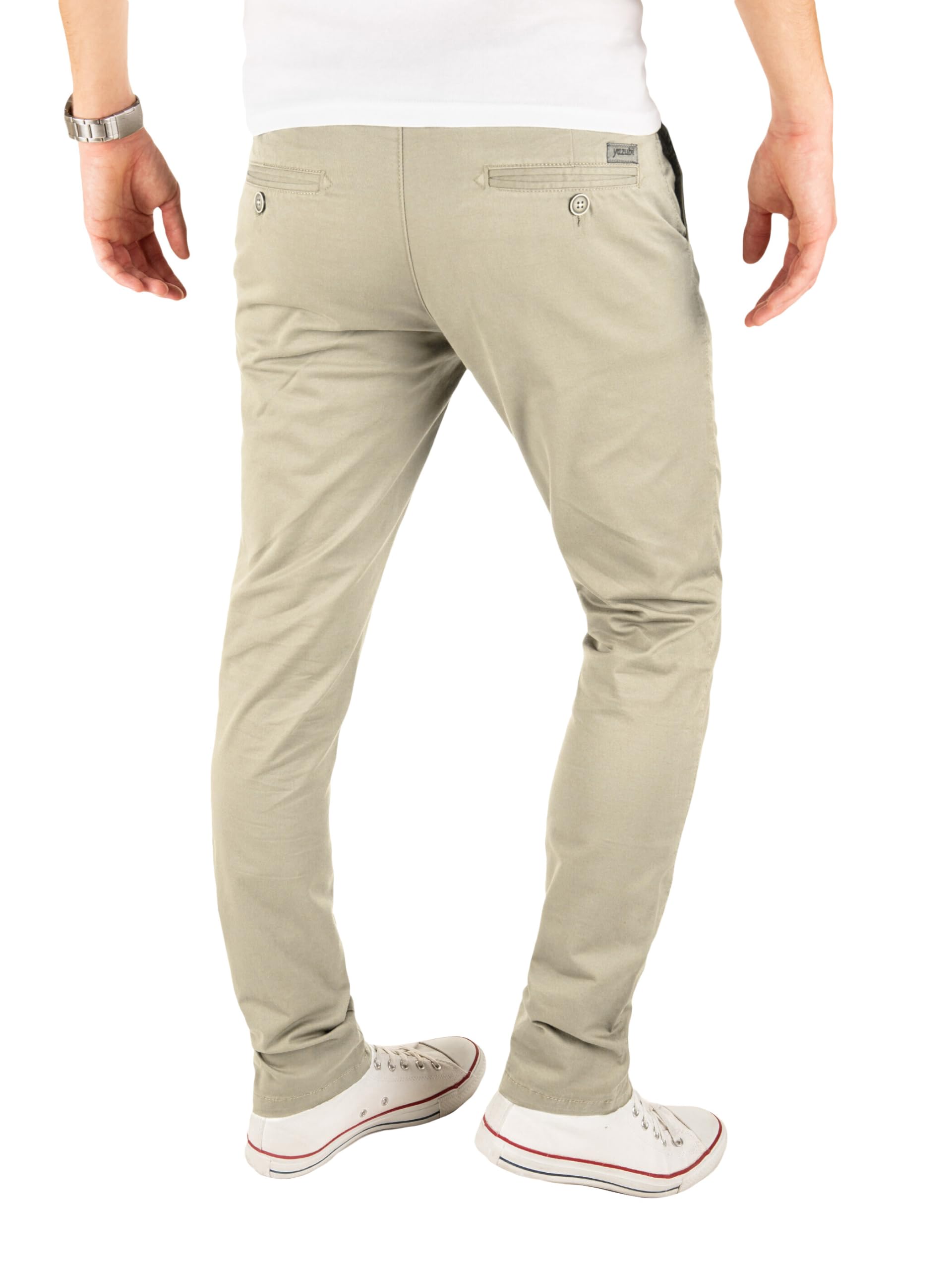 Yazubi Herren Chino Hose - Modell Kyle Slim Fit - Chinohose mit Stretchanteil