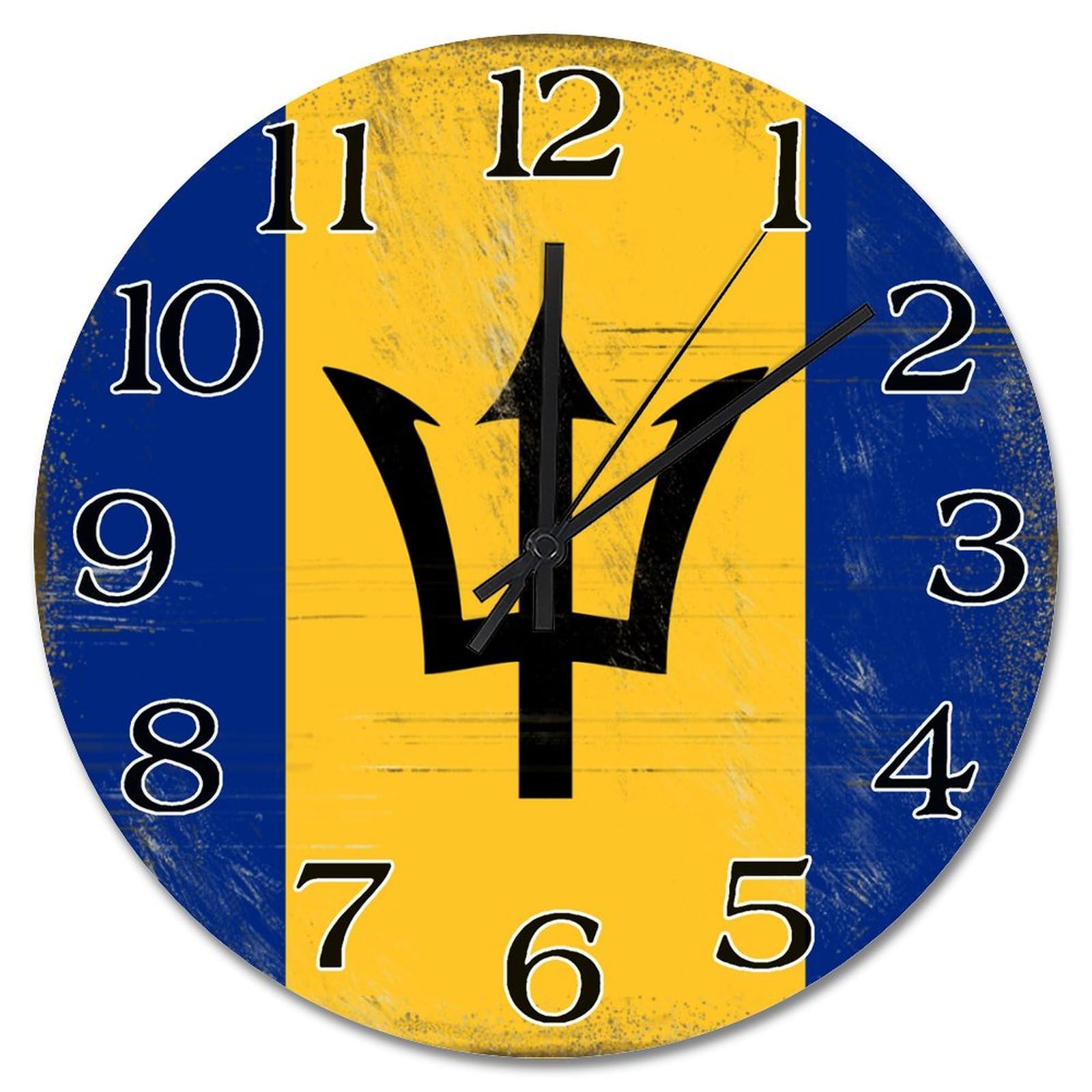 Horloge murale Barbade 25cm idée cadeau déco salon
