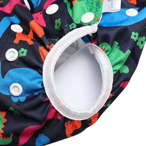Miniatura 5 de storeofbaby Fundas reutilizables para pañales de natación impermeables para bebés de 8 a 36 libras, paquete de 2 unidades
