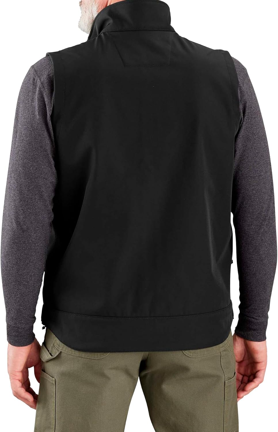 Carhartt mens Rain Defender™ Relaxed Fit Softshell Vest - Image 2