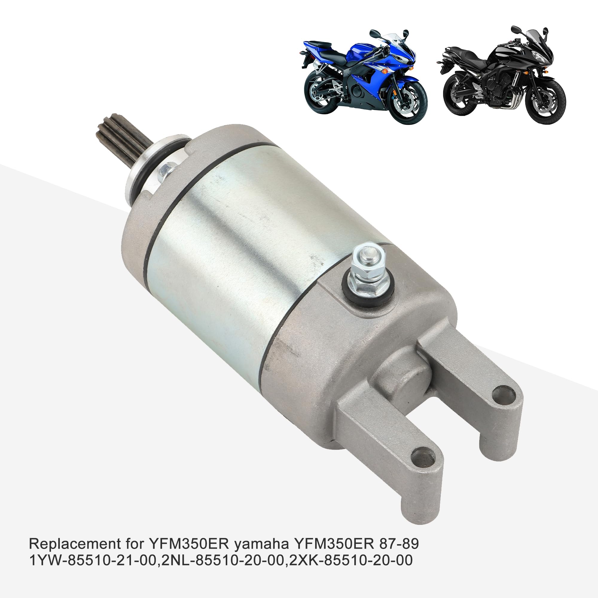 GOOFIT Inicio eléctrico Accesorios del motor Ajuste del motor Reemplazar Para YZF R6 YZF R6S FZ6 1999-2009 5EB-81890-00-00