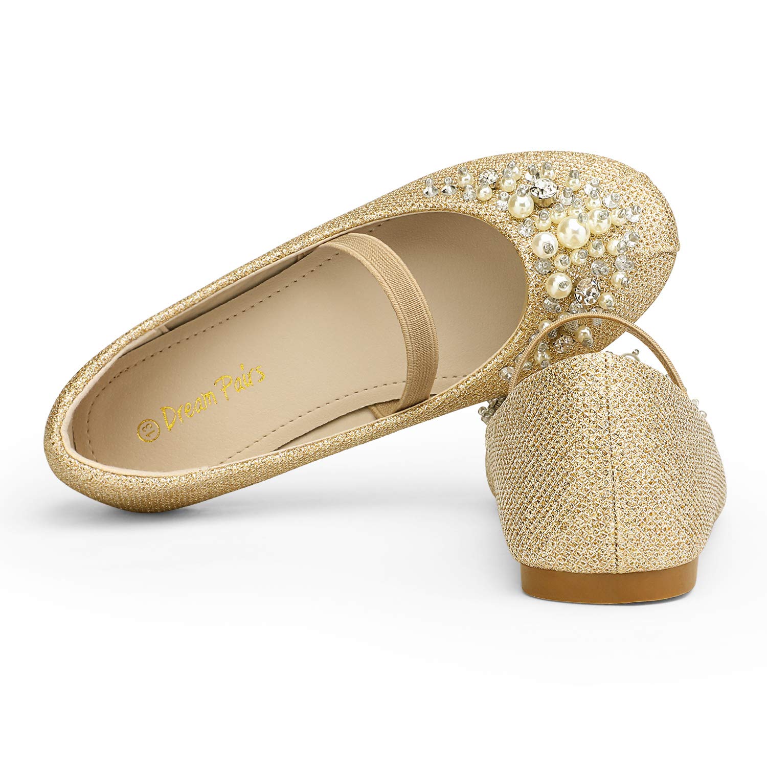 Dream Pairs Ragazze Toddler/Little Kid/Big Kid Aurora-03 Mary Jane Ballerina Flat Shoes
