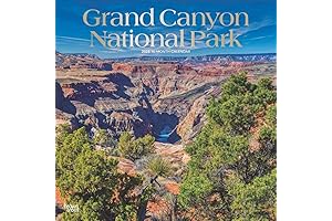 2025 Grand Canyon National Park Wall Calendar: Capture the Majestic Beauty of the Natural Wonder