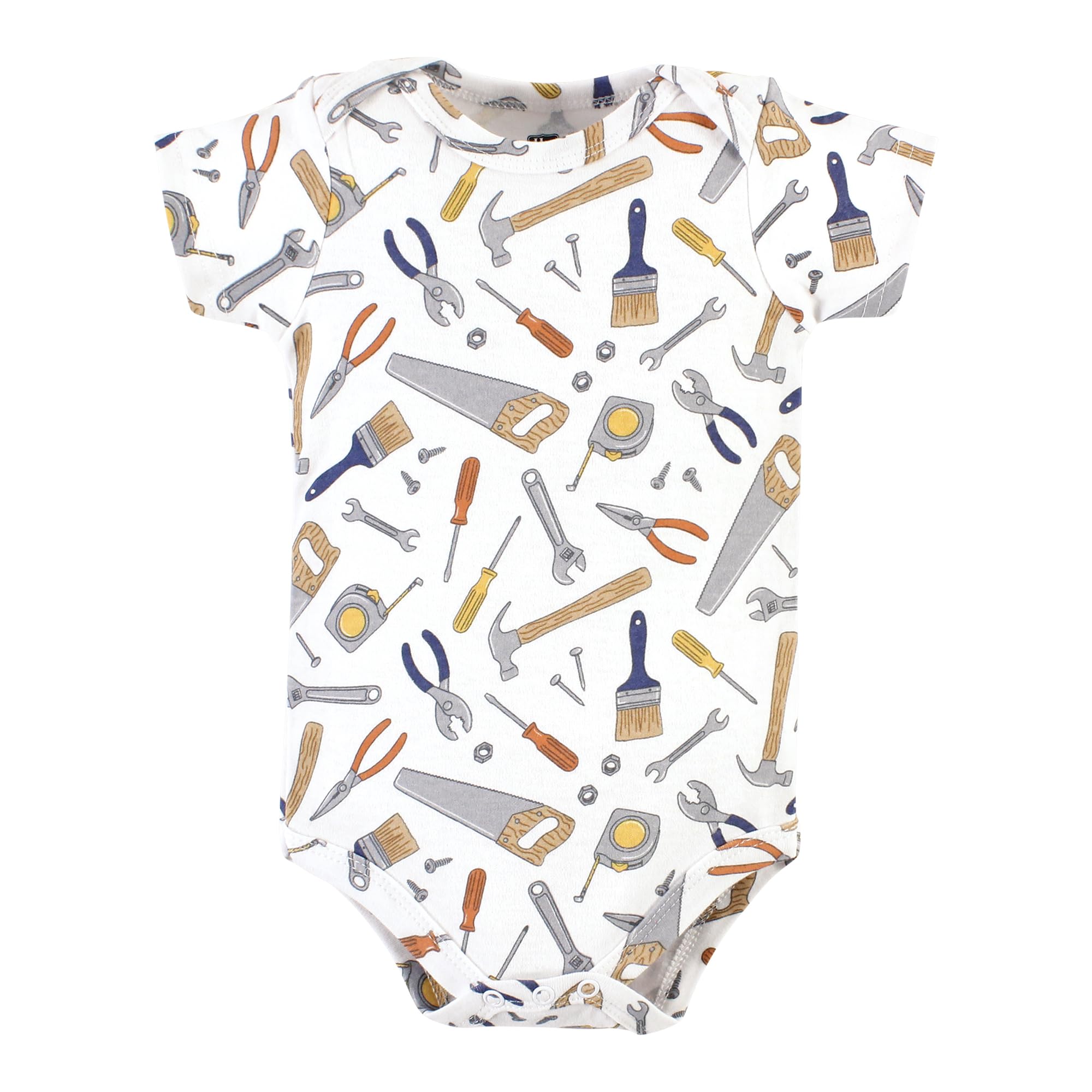 Hudson Baby Cotton Bodysuits 5-pack Conjunto de camisetas para bebés y niños pequeños Bebé-Niños