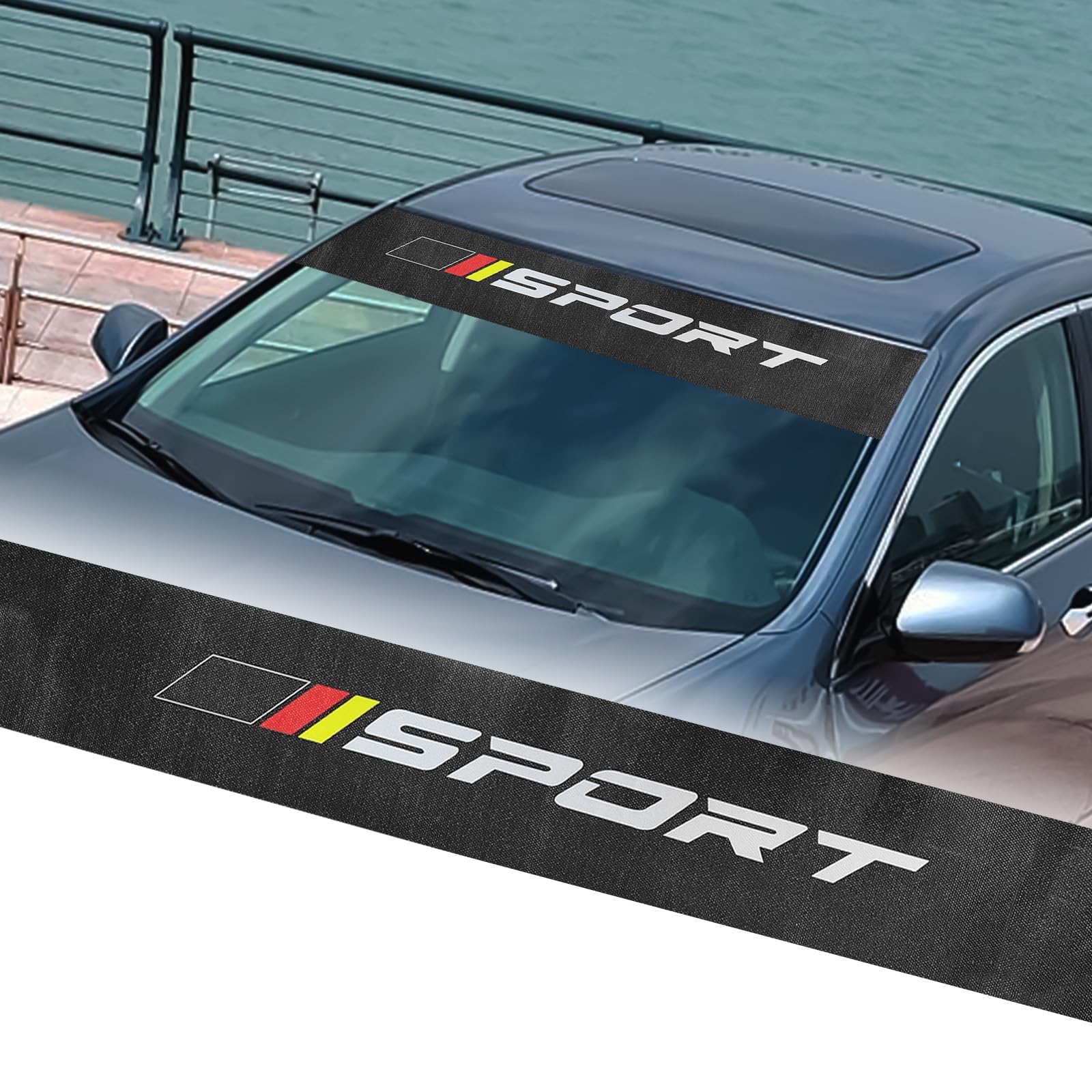 HGNB Windshield Sun Strip for Audi Q3 III FJ 2025+