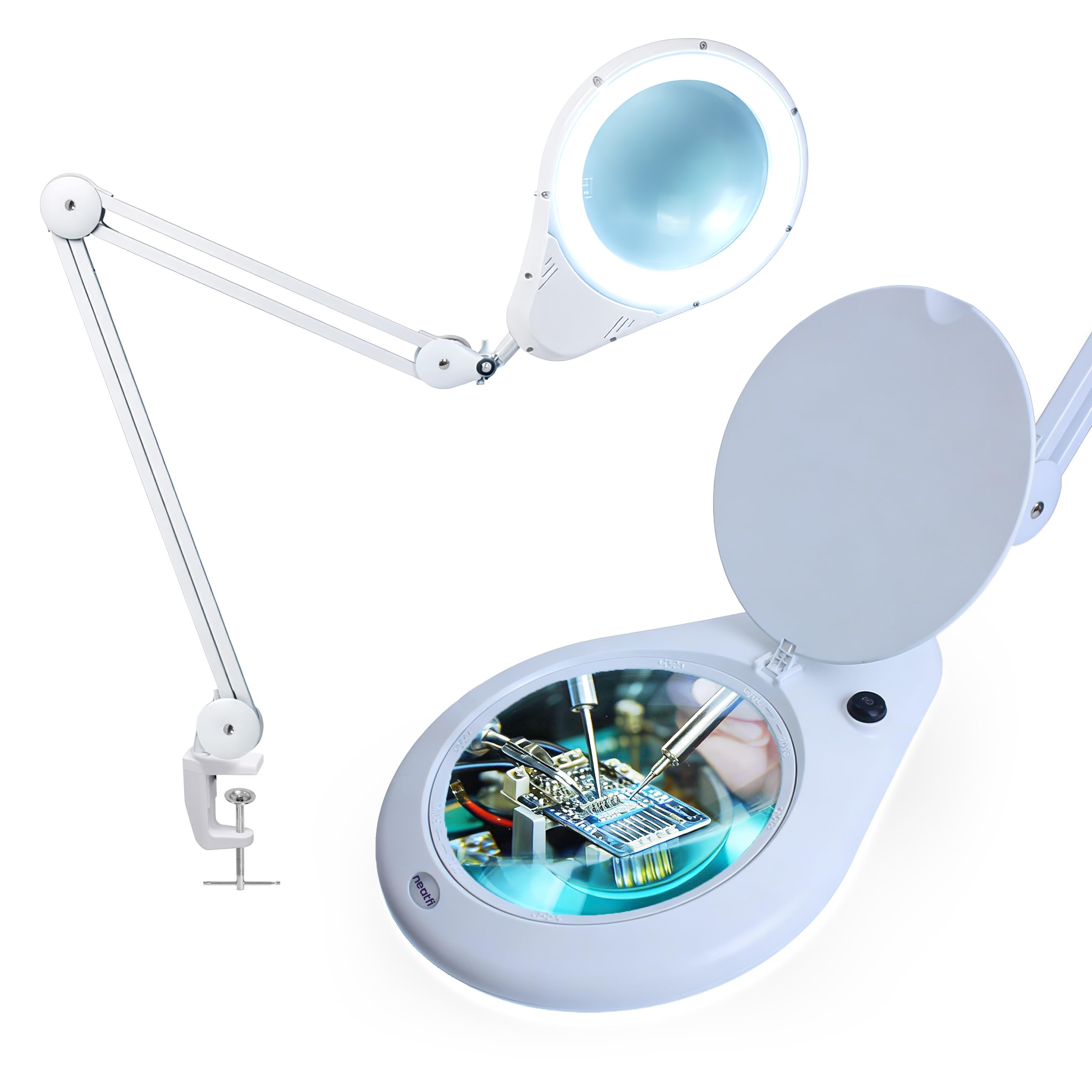 Amazon.com: Neatfi Elite XL HD Super LED Magnifying Lamp – 7
