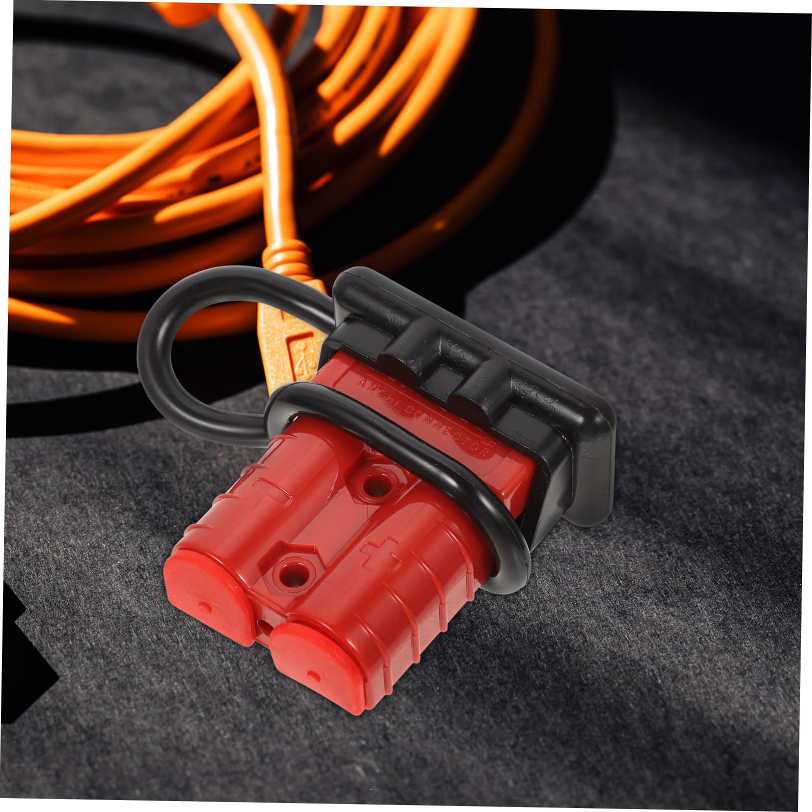 OSALADI 2 Set di Connettori per Cavi per Motori Elettrici Scollegamento della Batteria per Terminali del Verricello 4 Pezzi * 2