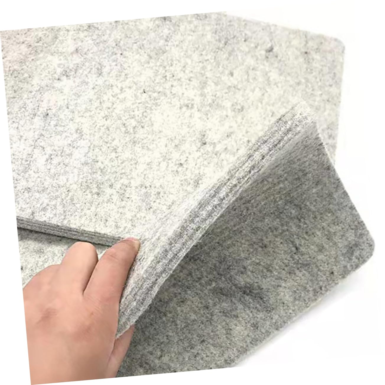 Gatuida Alfombrilla Planchado Pura Lana Fieltro Alta Temperatura Resistente Deformación Protección Térmica para Proyectos Costura y Acolchado