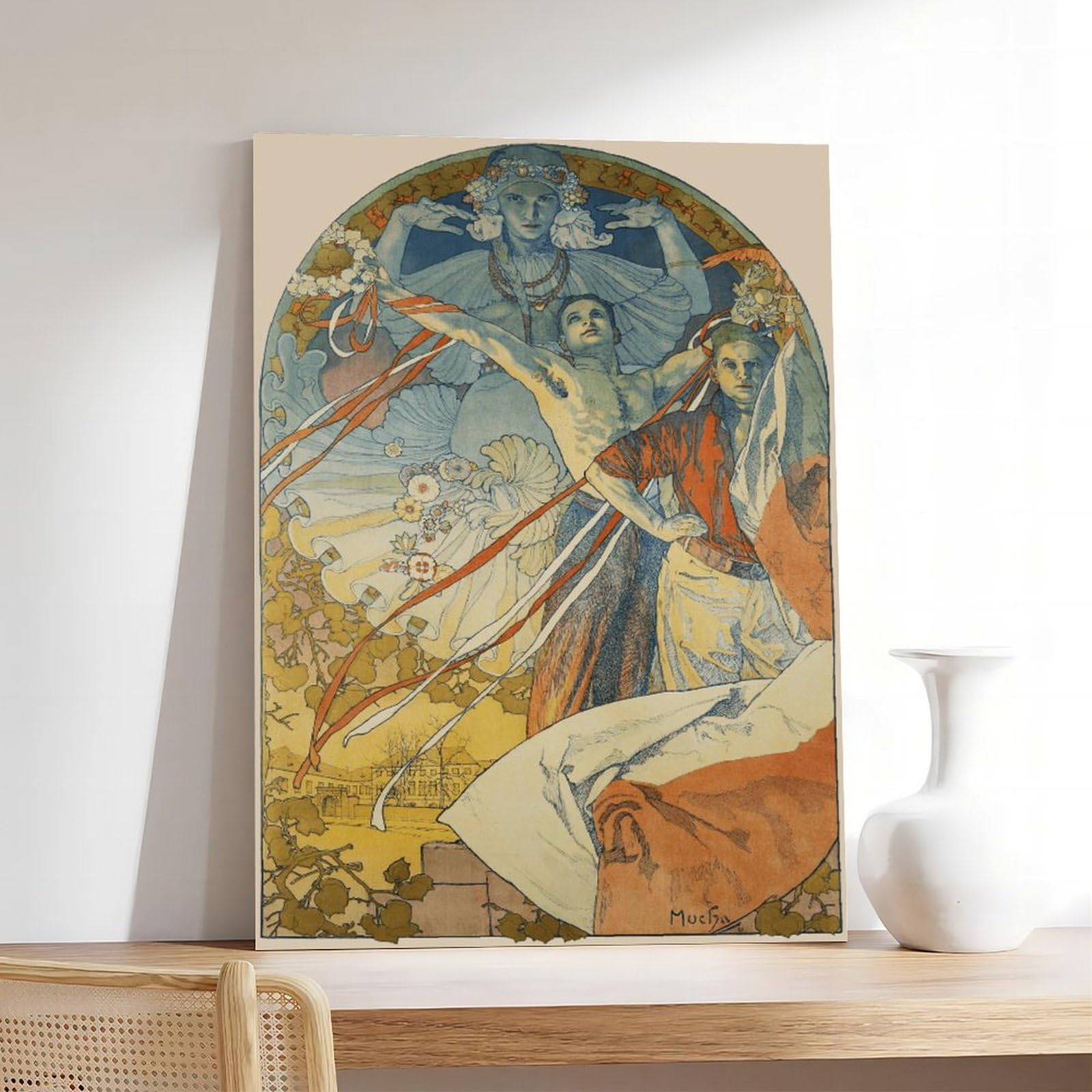 Amazon.com: Alphonse Mucha Poster 8th Sokol Festival Prague 1926